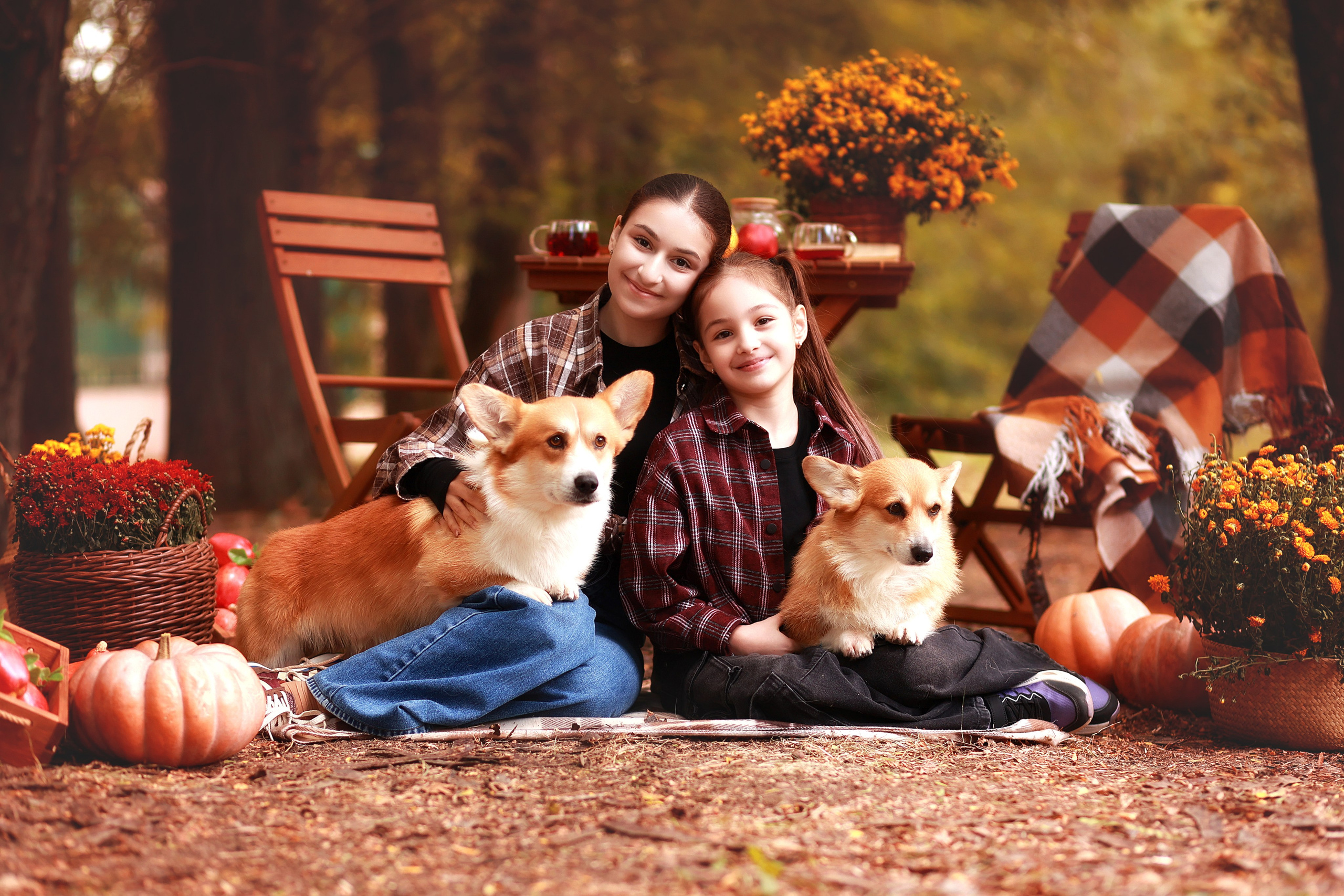 Пикник в парке. Детский семейный фотограф Краснодар