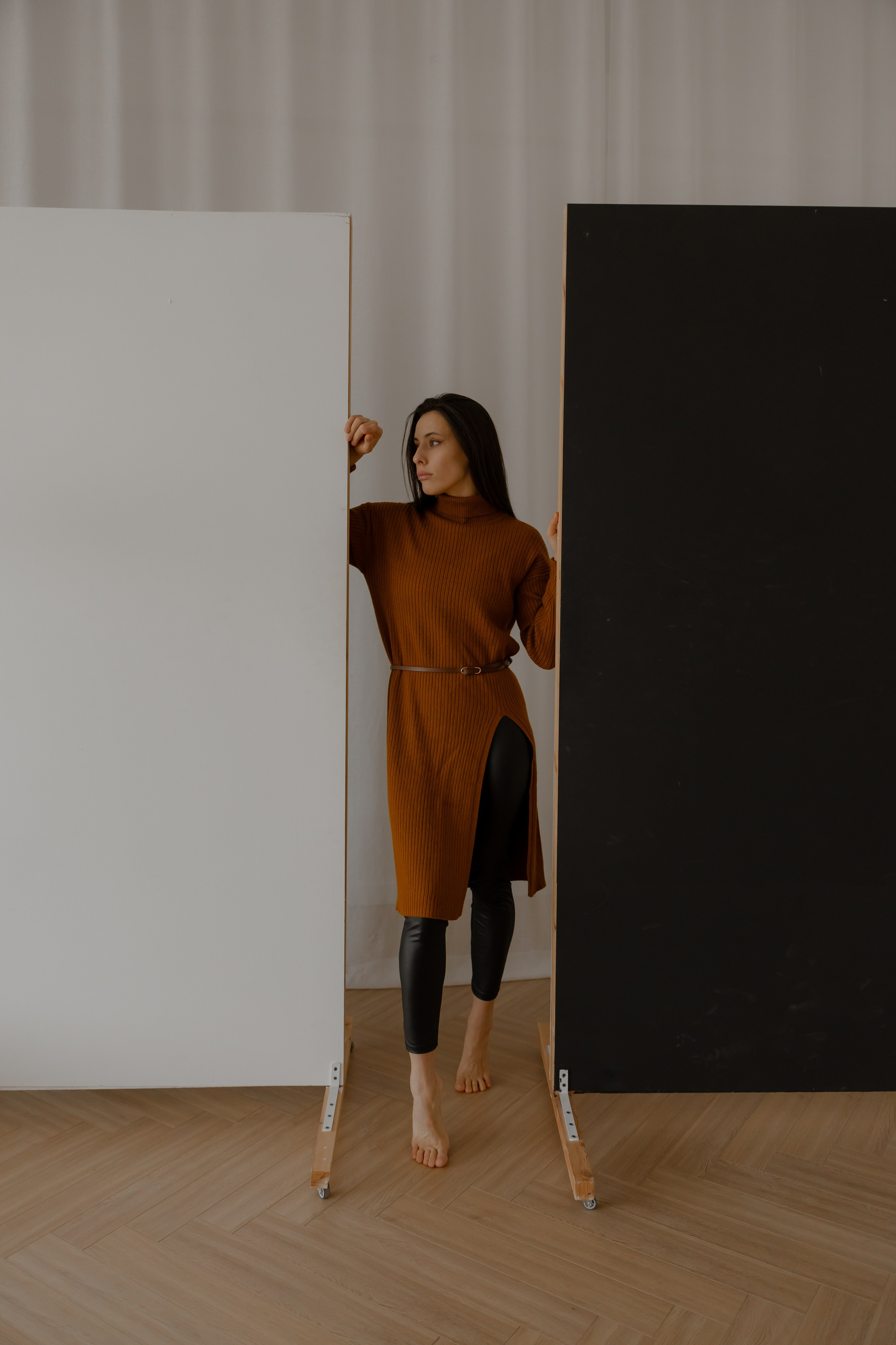 Женский портрет в студии. Фотограф в Новосибирске Екатерина Васильева