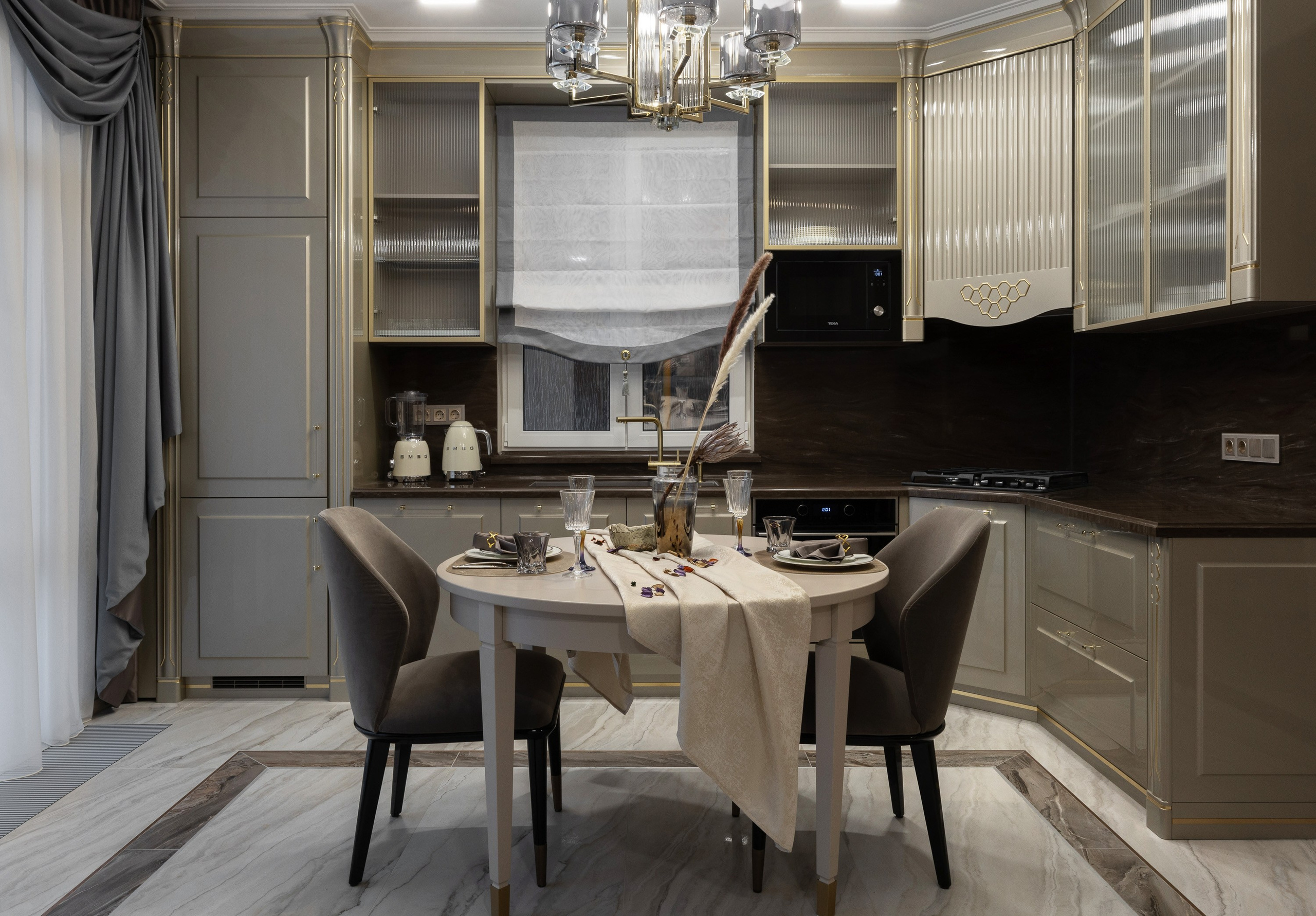 Интерьер частного дома, дизайнер Евгения Тисленко