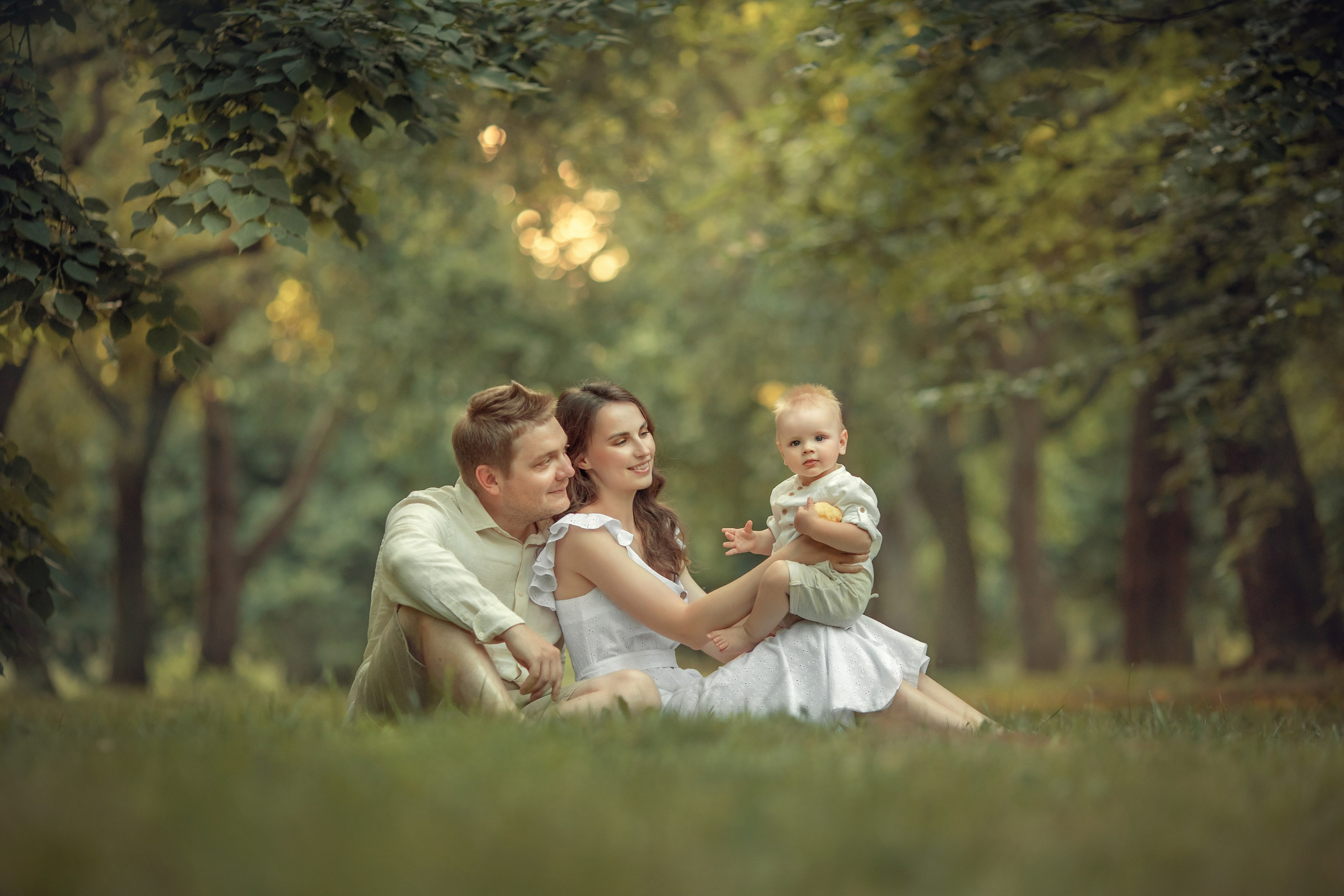 Анна, Кирилл и Лев. Photographer Mikulskaya Iryna