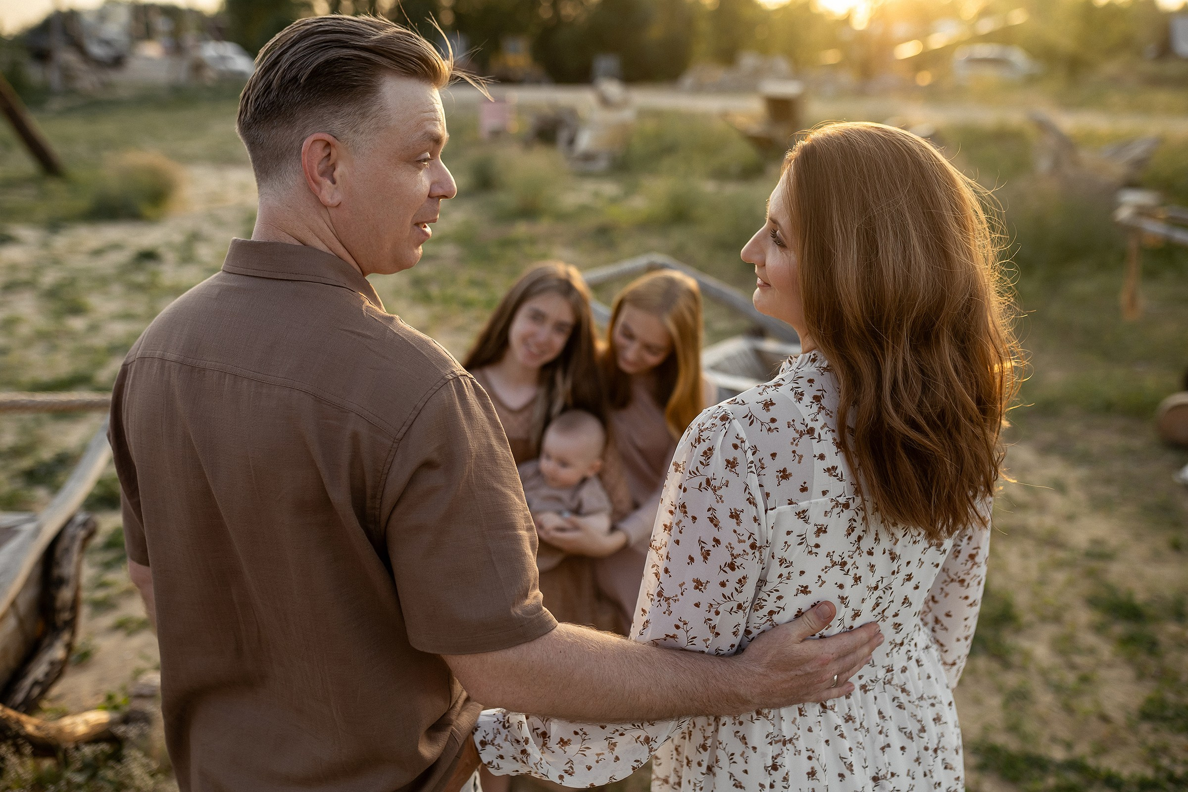 На закате. Свадебный и портретный фотограф  Воронеж — Москва Аким Свиридов
