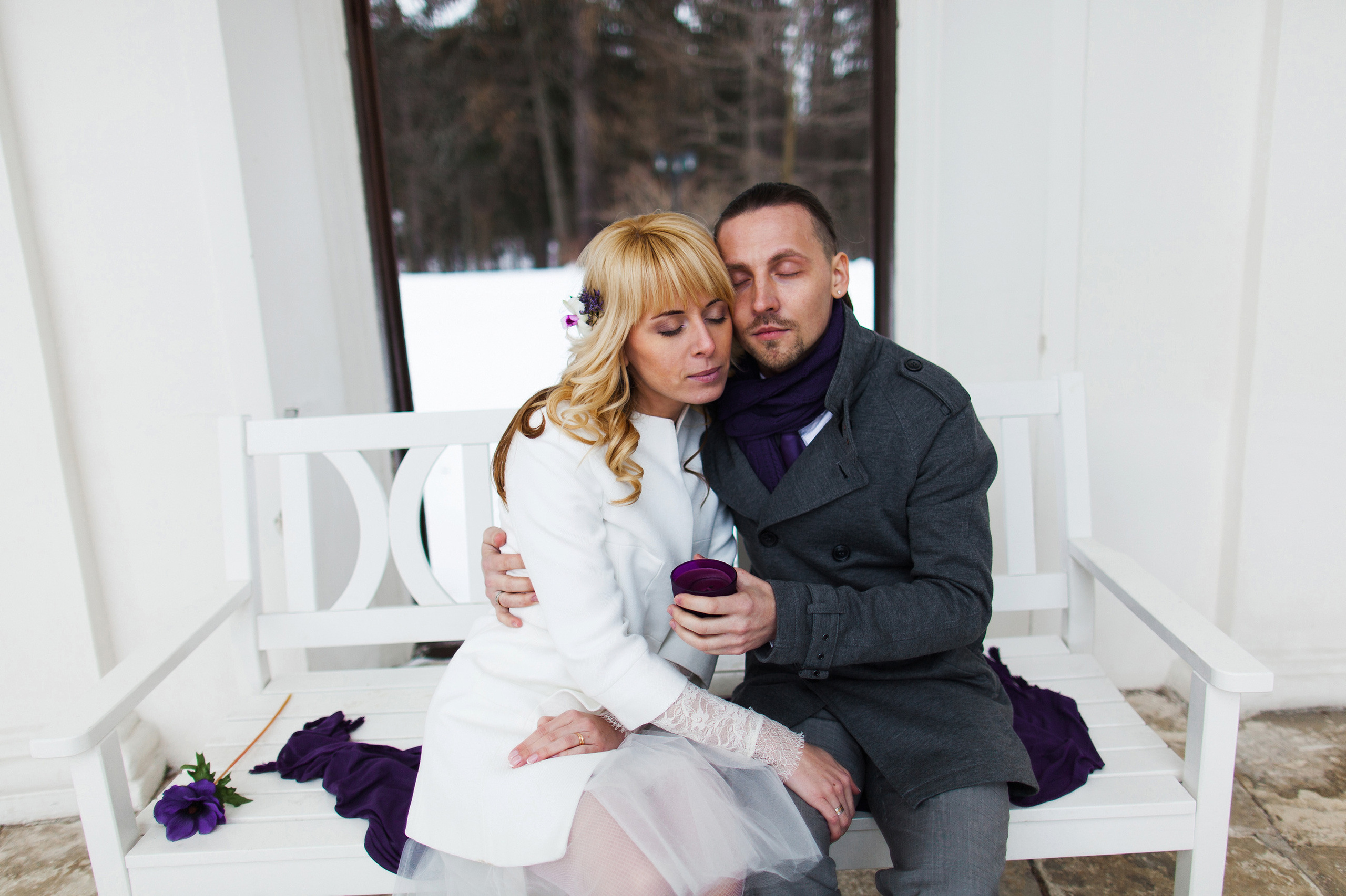 ФИОЛЕТОВО. Свадебный фотограф в Москве Никифоров-Гордеев Константин