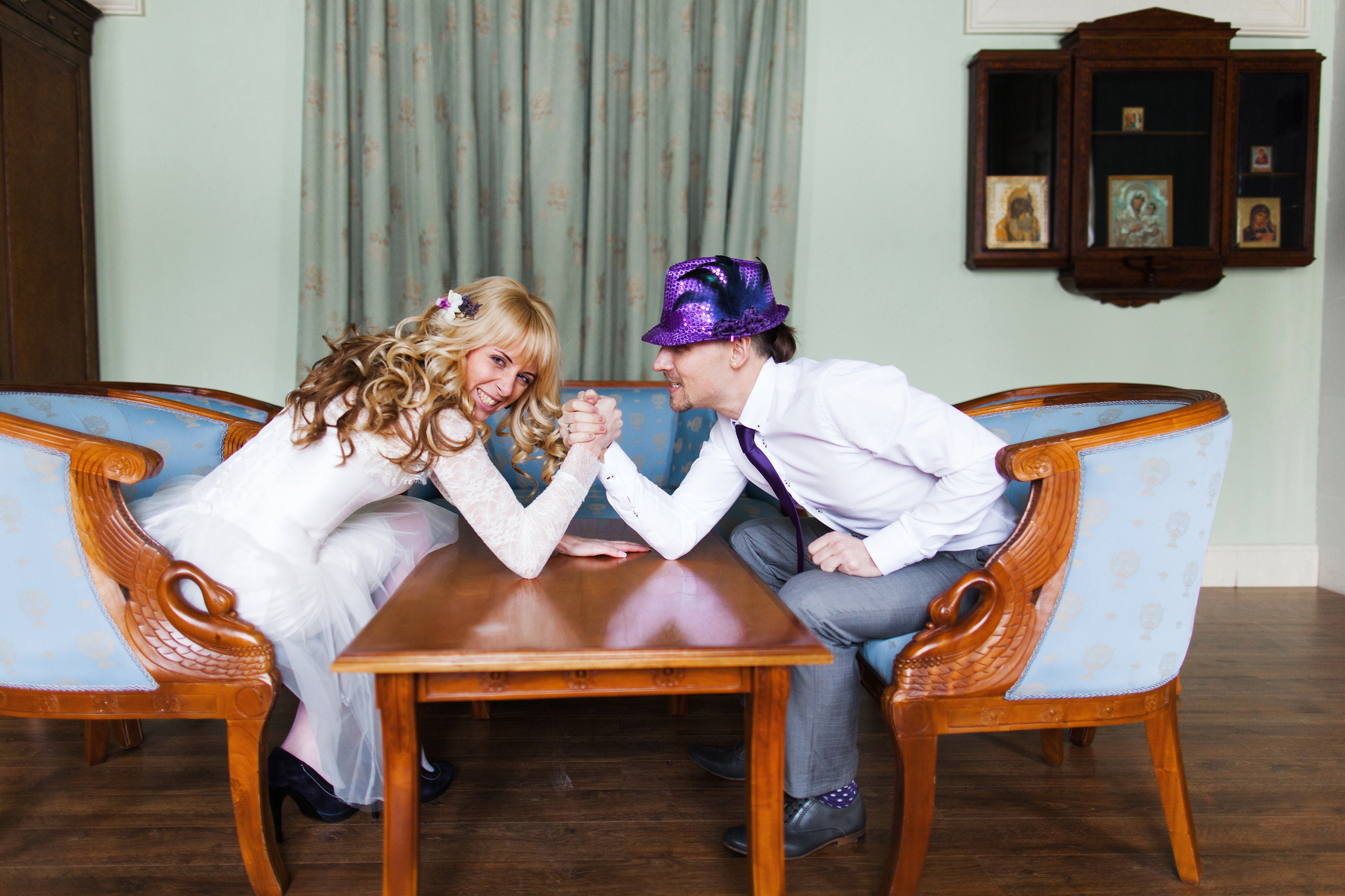 ФИОЛЕТОВО. Свадебный фотограф в Москве Никифоров-Гордеев Константин