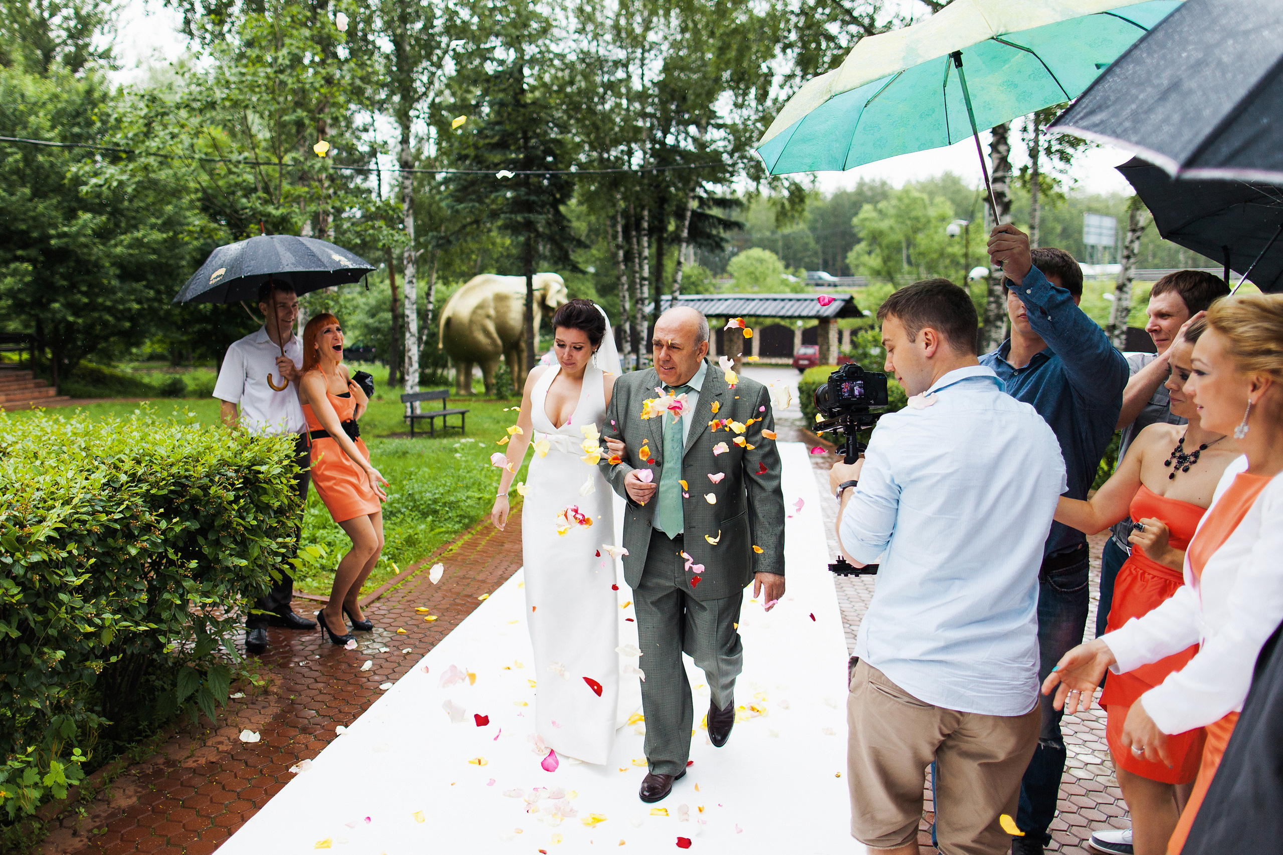 ПОСЛЕ ДОЖДЯ. Свадебный фотограф в Москве Никифоров-Гордеев Константин