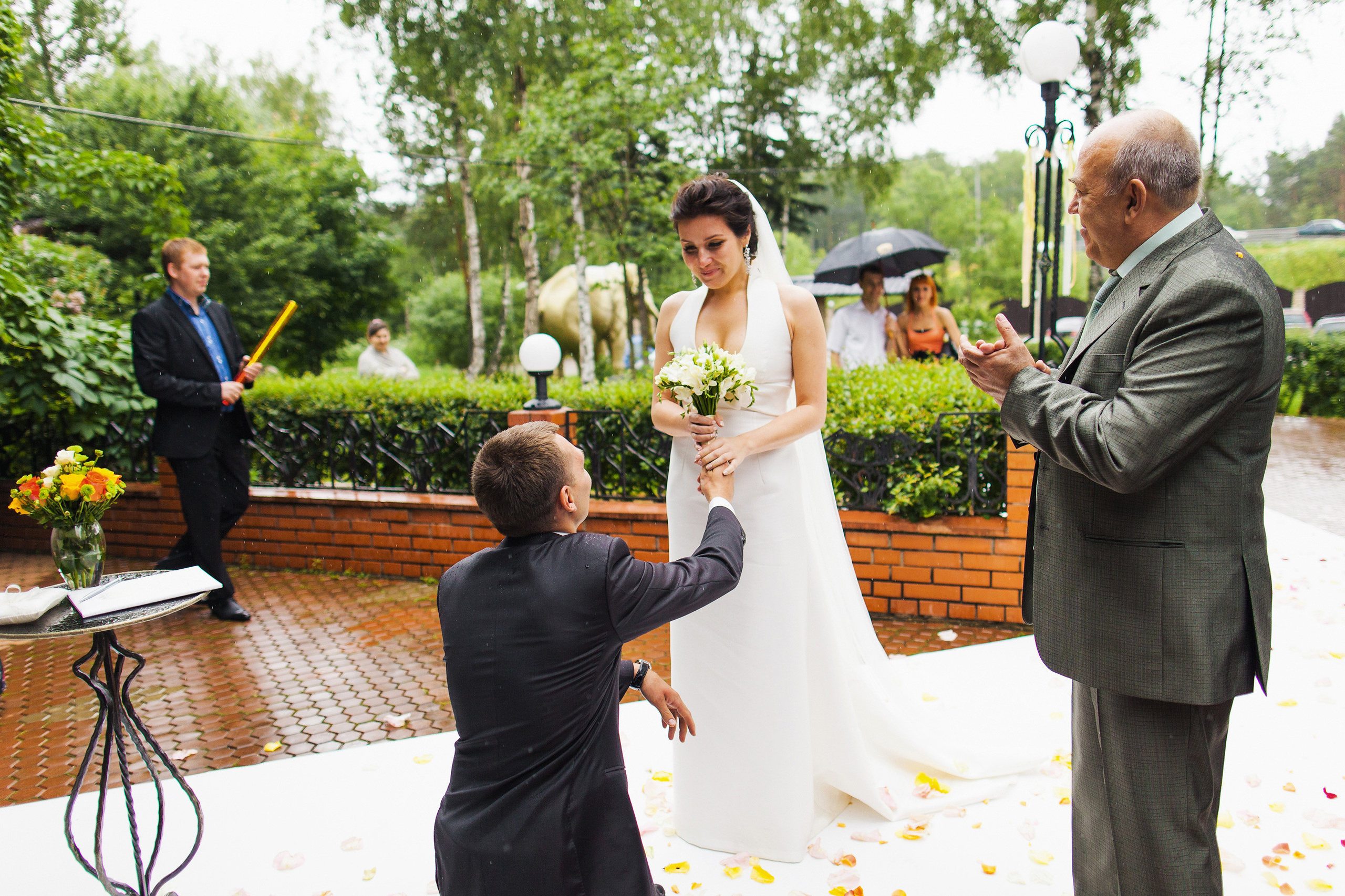 ПОСЛЕ ДОЖДЯ. Свадебный фотограф в Москве Никифоров-Гордеев Константин
