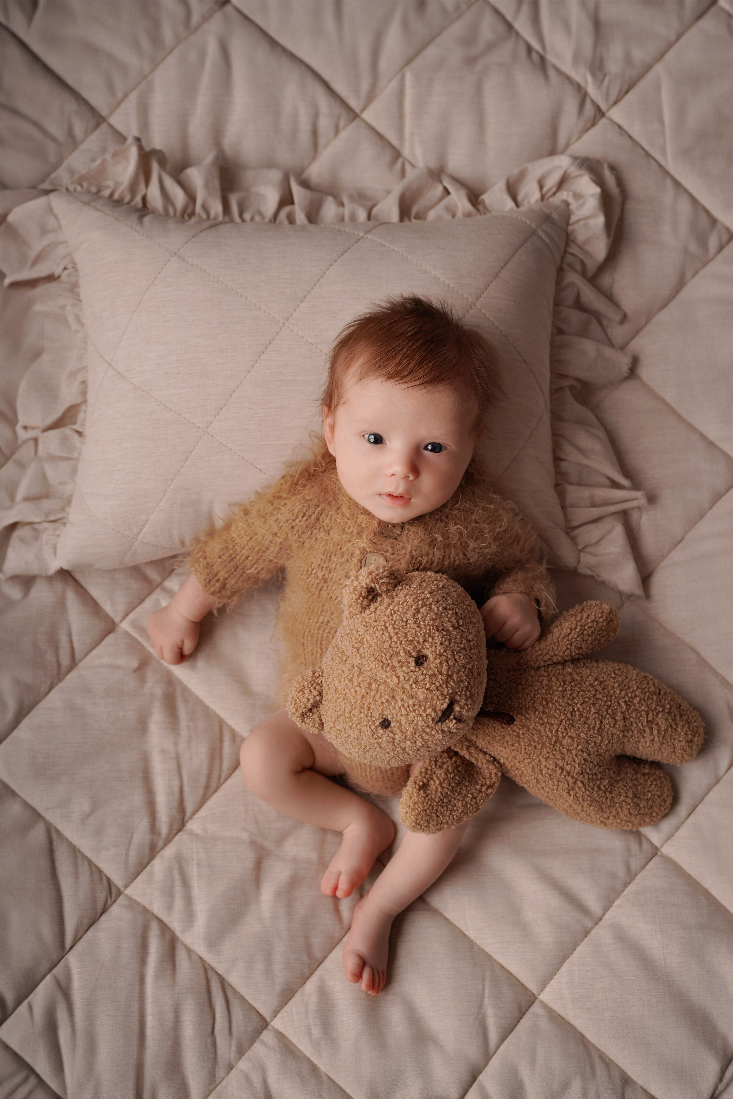 Фотосессия новорожденного с собакой. Фотограф новорожденных беременных в Тюмени Ткачук Татьяна