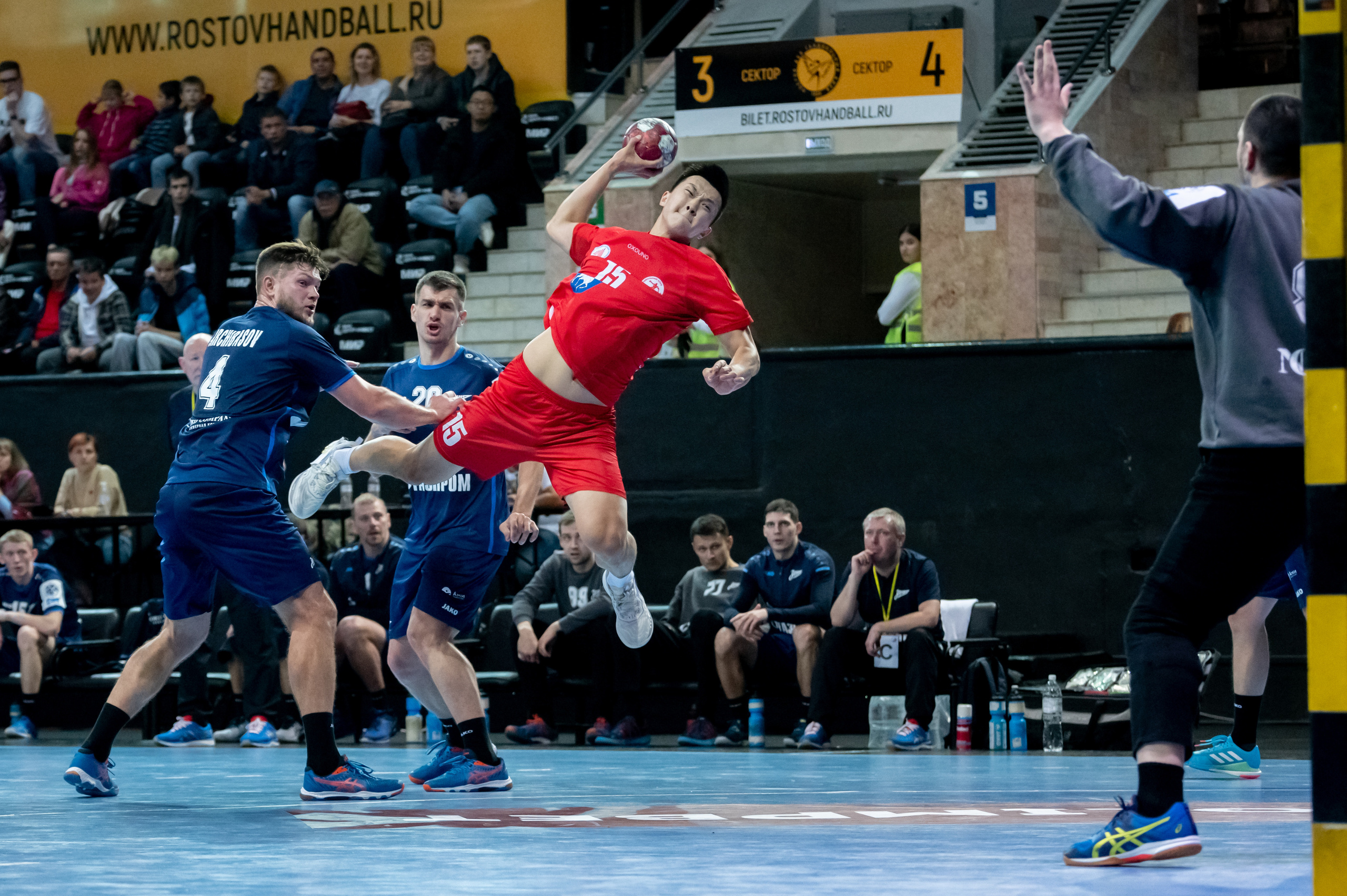 Гандбол. Спортивный репортаж