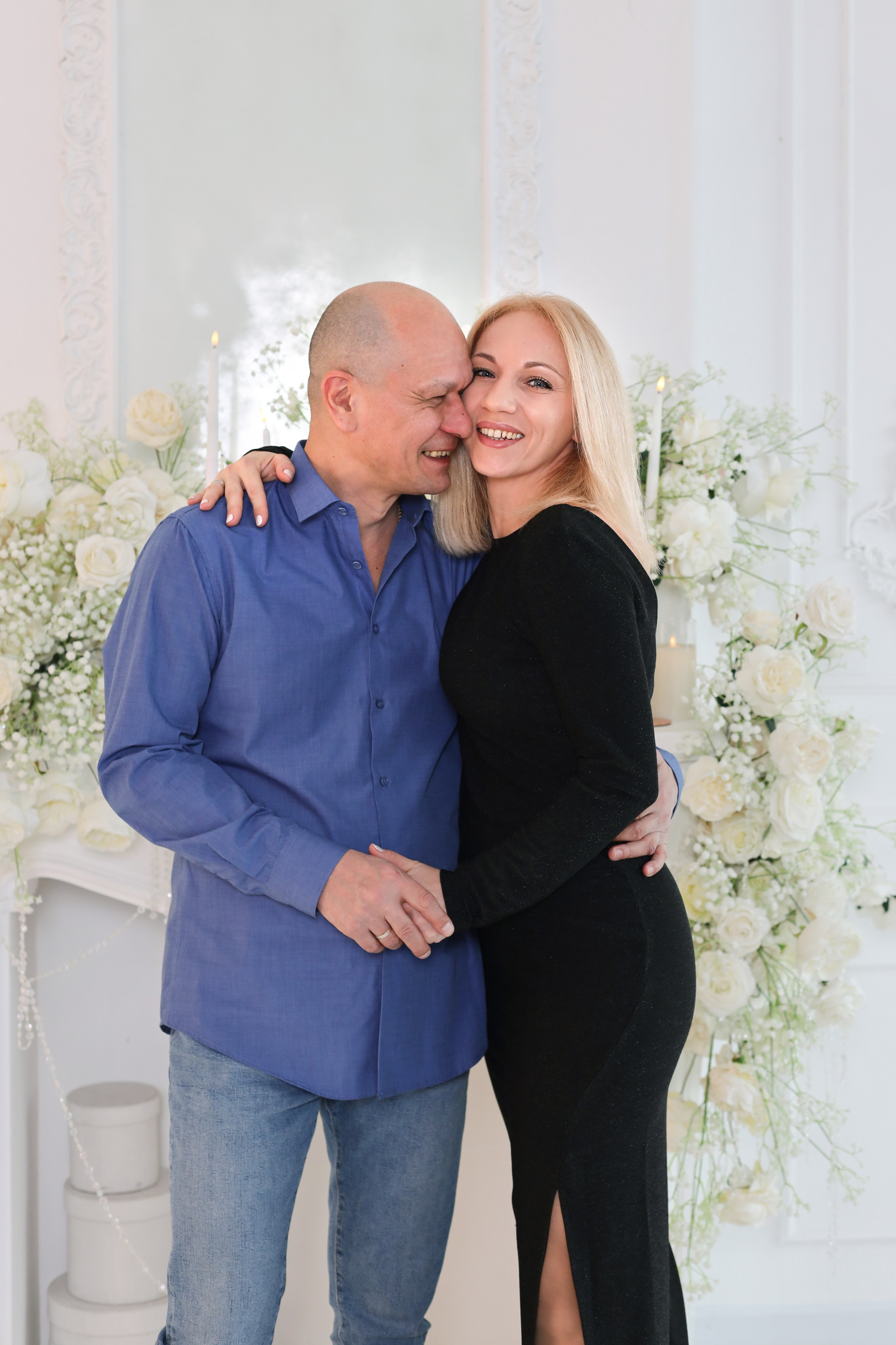 Семейная фотосессия в студии. Семейный и школьный фотограф в Краснодаре Юлия Избенко. Выпускные альбомы Краснодар