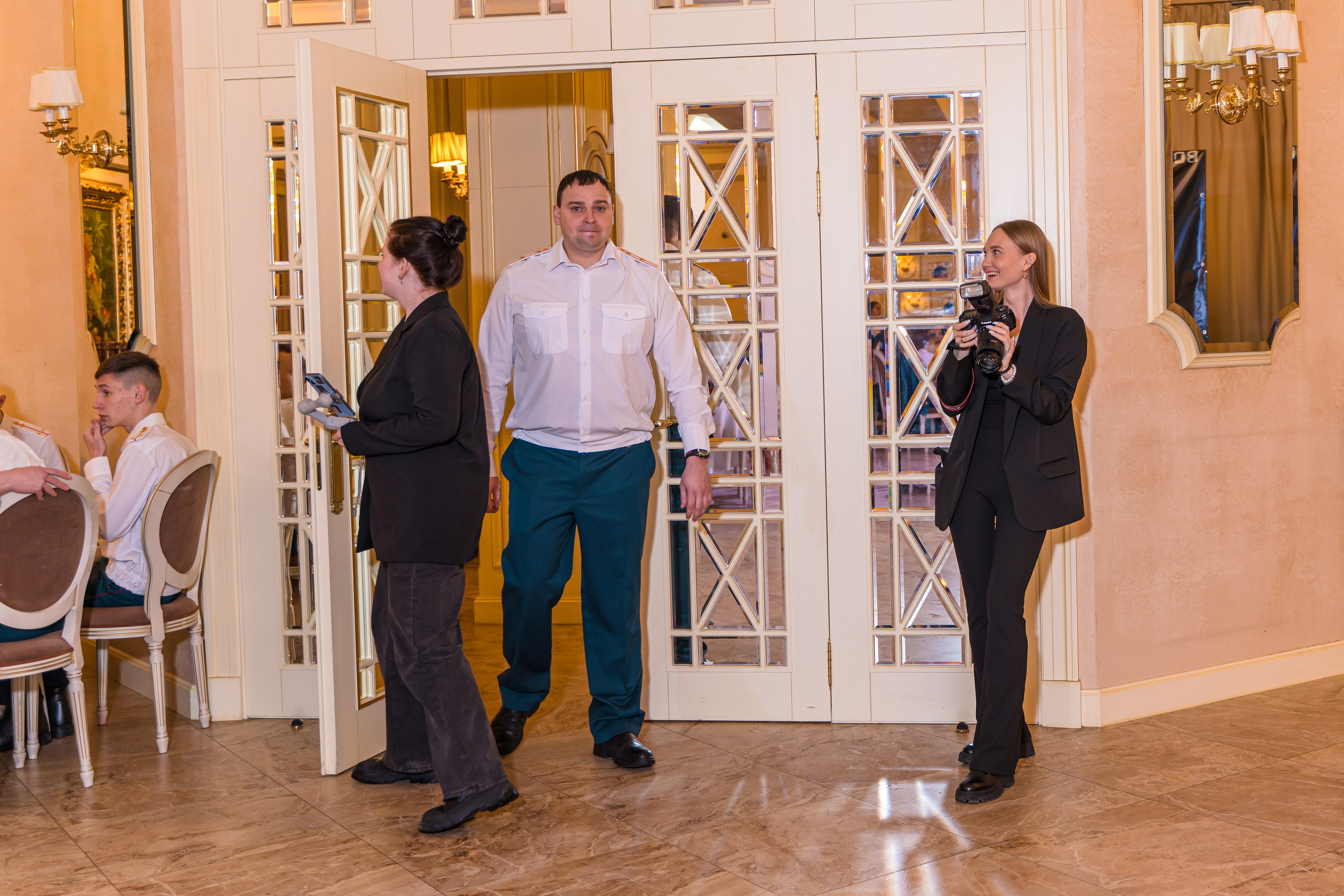 Фотосъемка выпуска военной академии и вручение дипломов