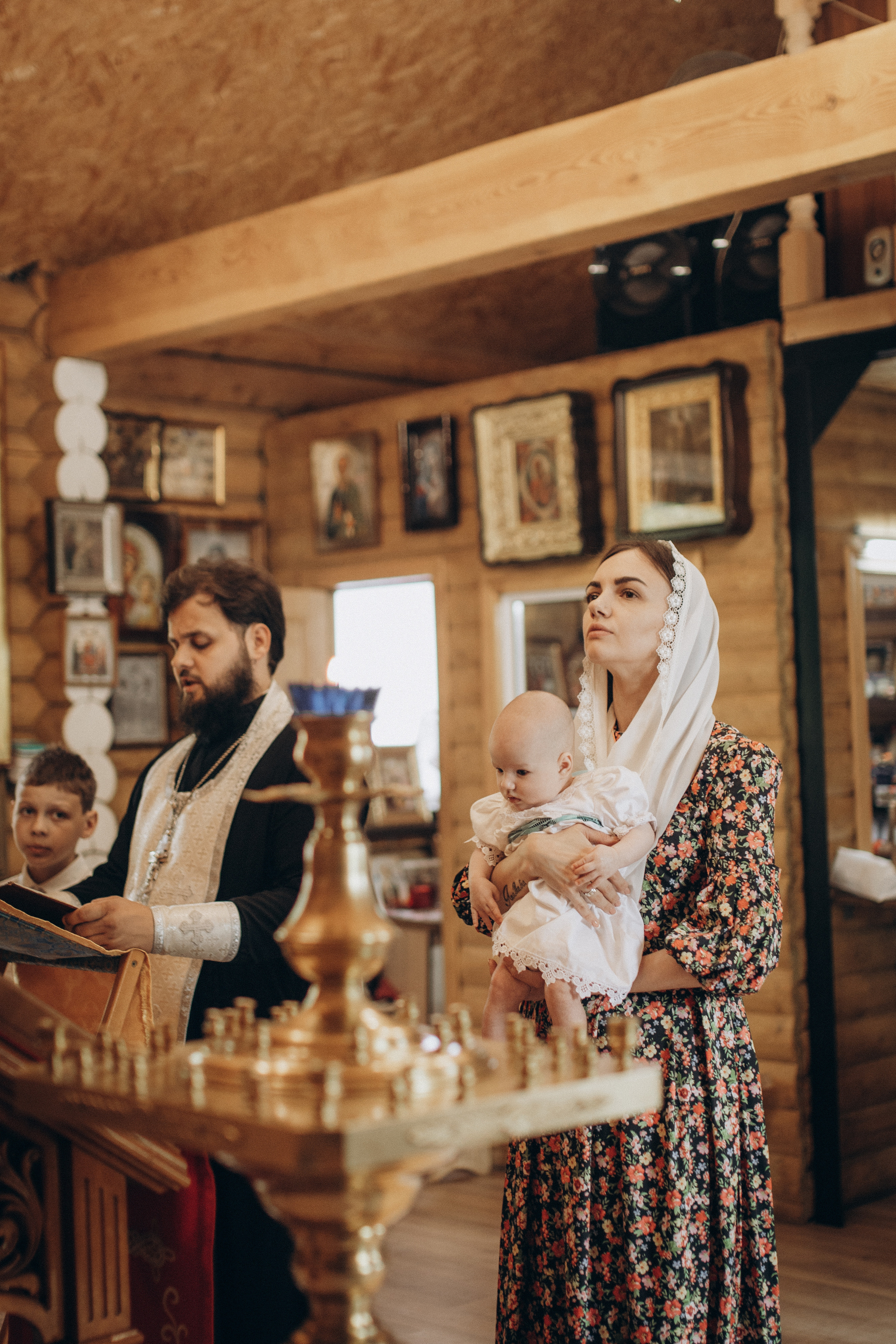 Крещение Амелии. Семейный фотограф и фотограф на роды в Ростове-на-Дону Мухина Виктория