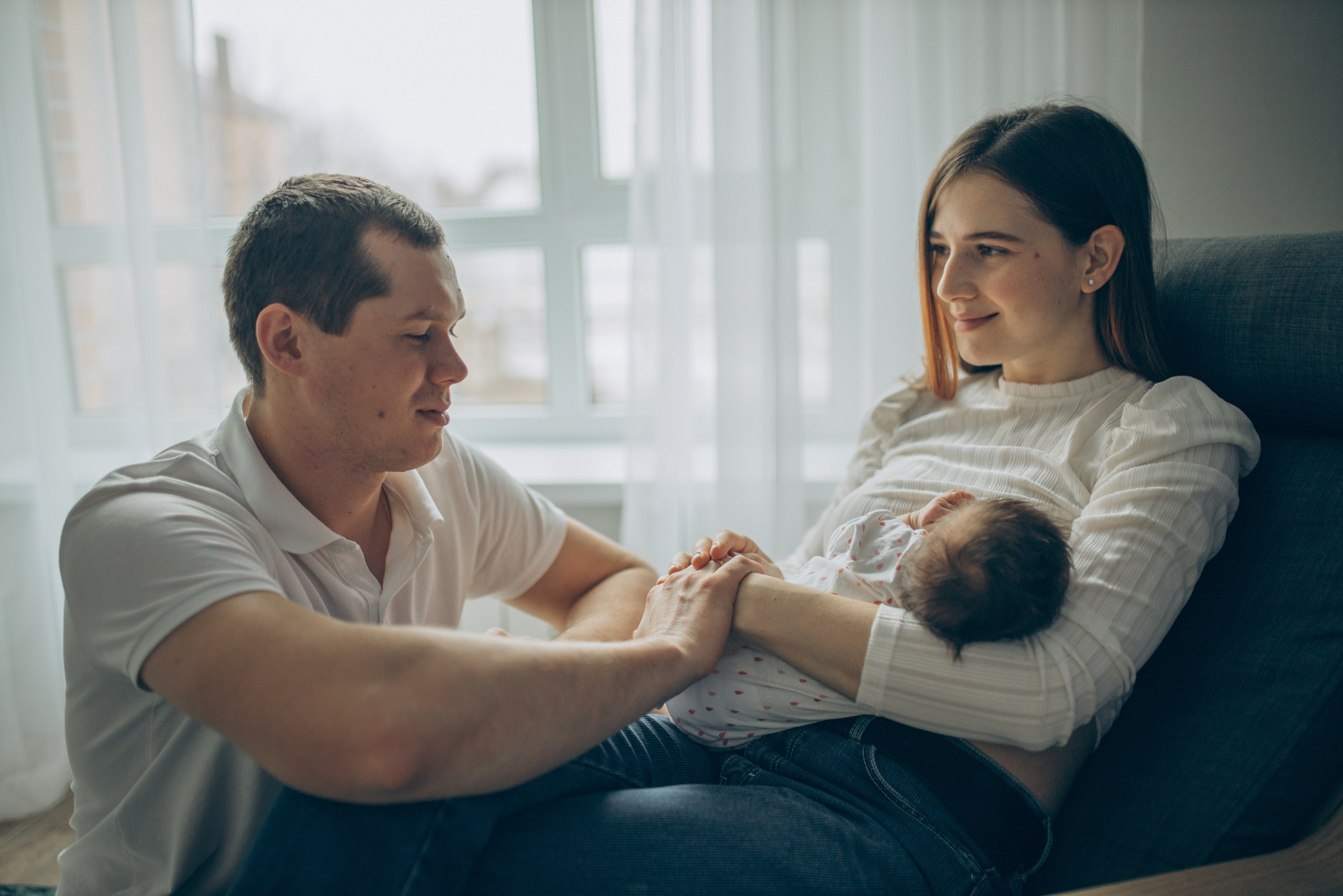Саша и семья. Семейный фотограф и фотограф на роды в Ростове-на-Дону Мухина Виктория