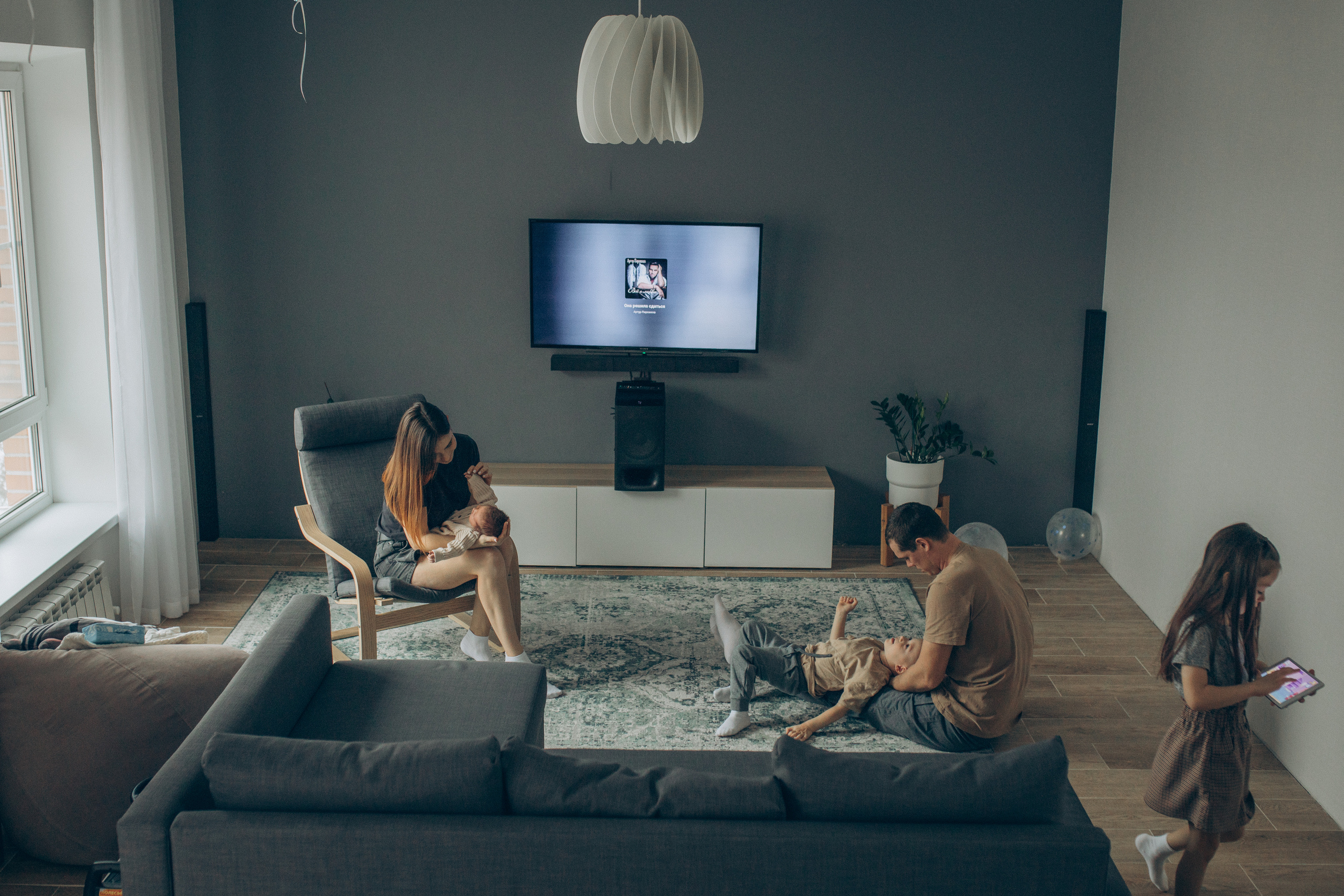 Саша и семья. Семейный фотограф и фотограф на роды в Ростове-на-Дону Мухина Виктория