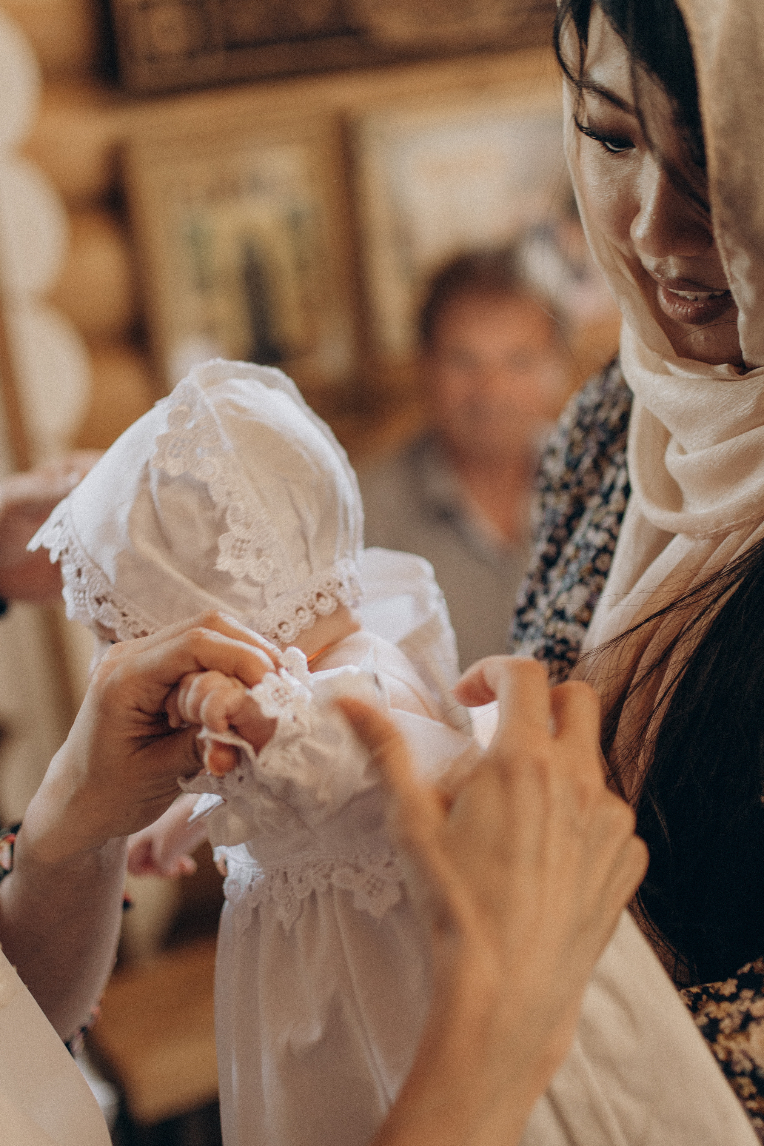 Крещение Амелии. Семейный фотограф и фотограф на роды в Ростове-на-Дону Мухина Виктория
