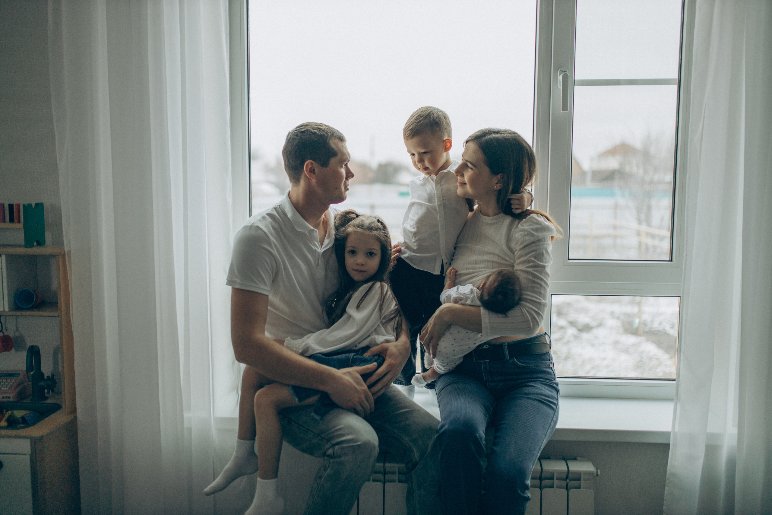 Саша и семья. Семейный фотограф и фотограф на роды в Ростове-на-Дону Мухина Виктория