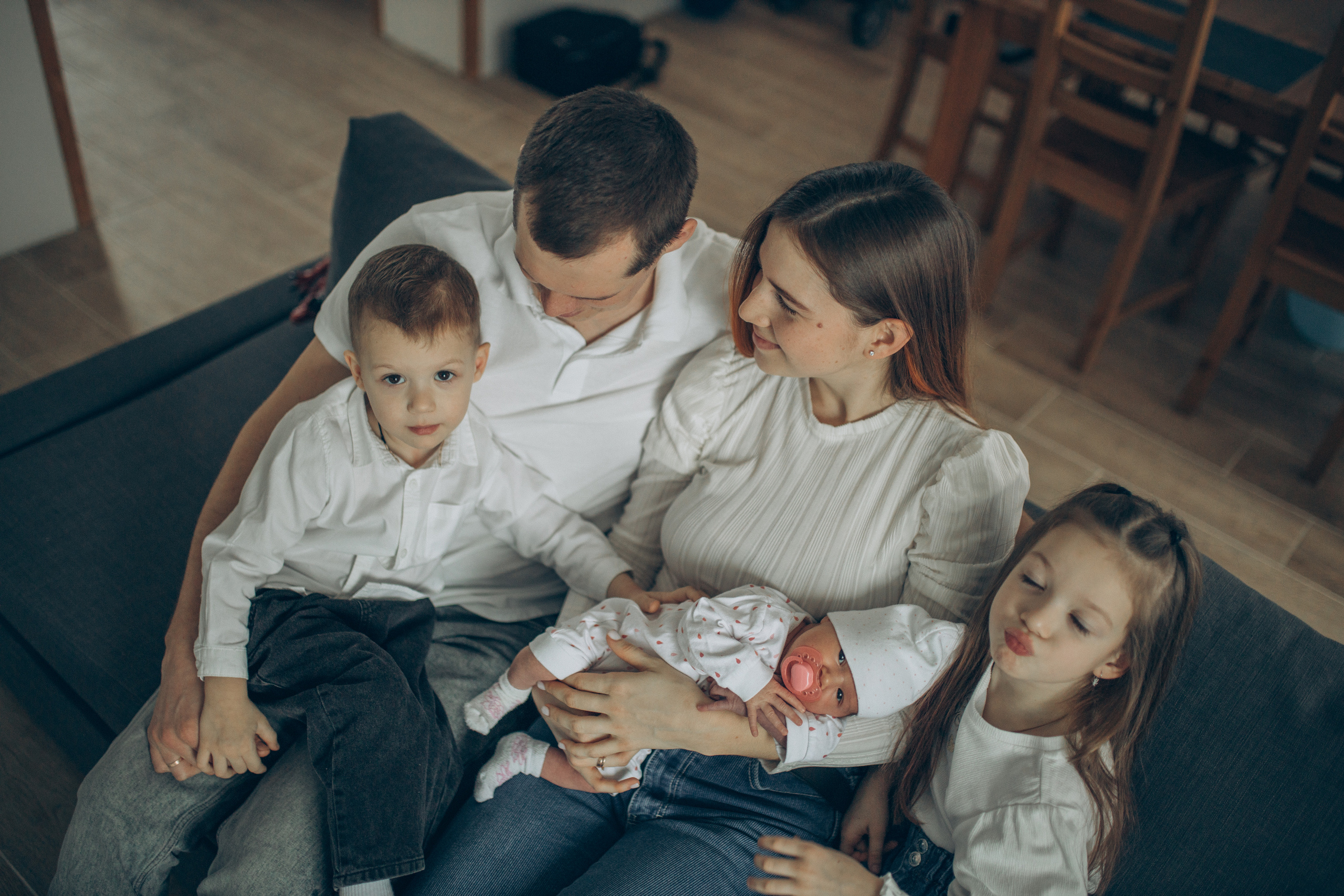 Саша и семья. Семейный фотограф и фотограф на роды в Ростове-на-Дону Мухина Виктория