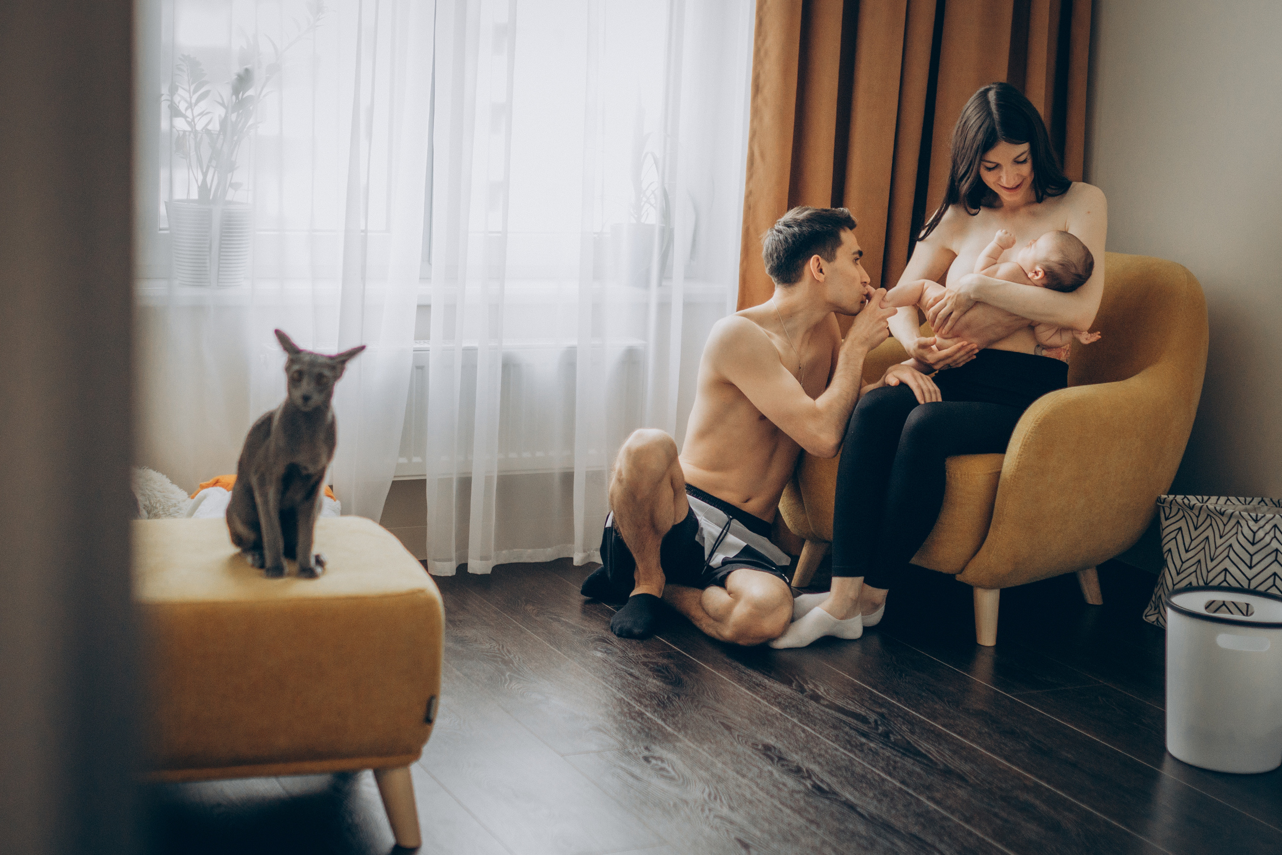 Крошка Амелия. Семейный фотограф и фотограф на роды в Ростове-на-Дону Мухина Виктория