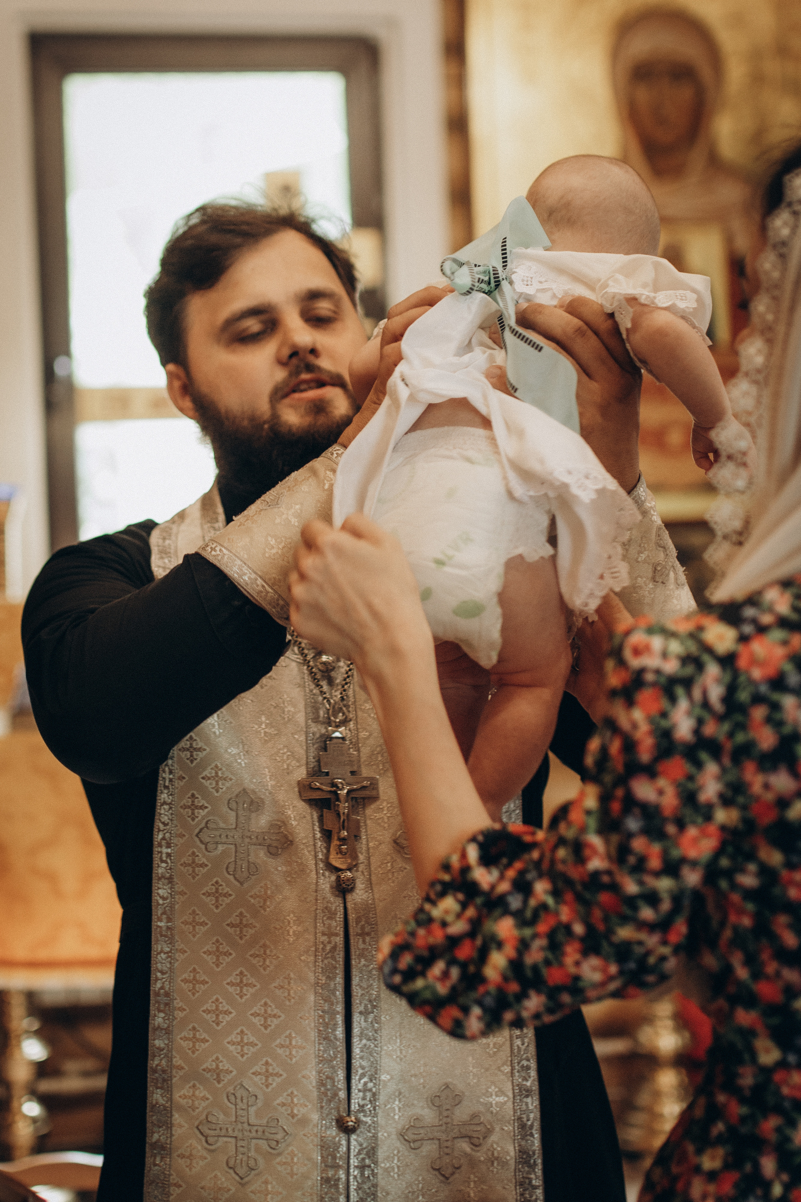 Крещение Амелии. Семейный фотограф и фотограф на роды в Ростове-на-Дону Мухина Виктория