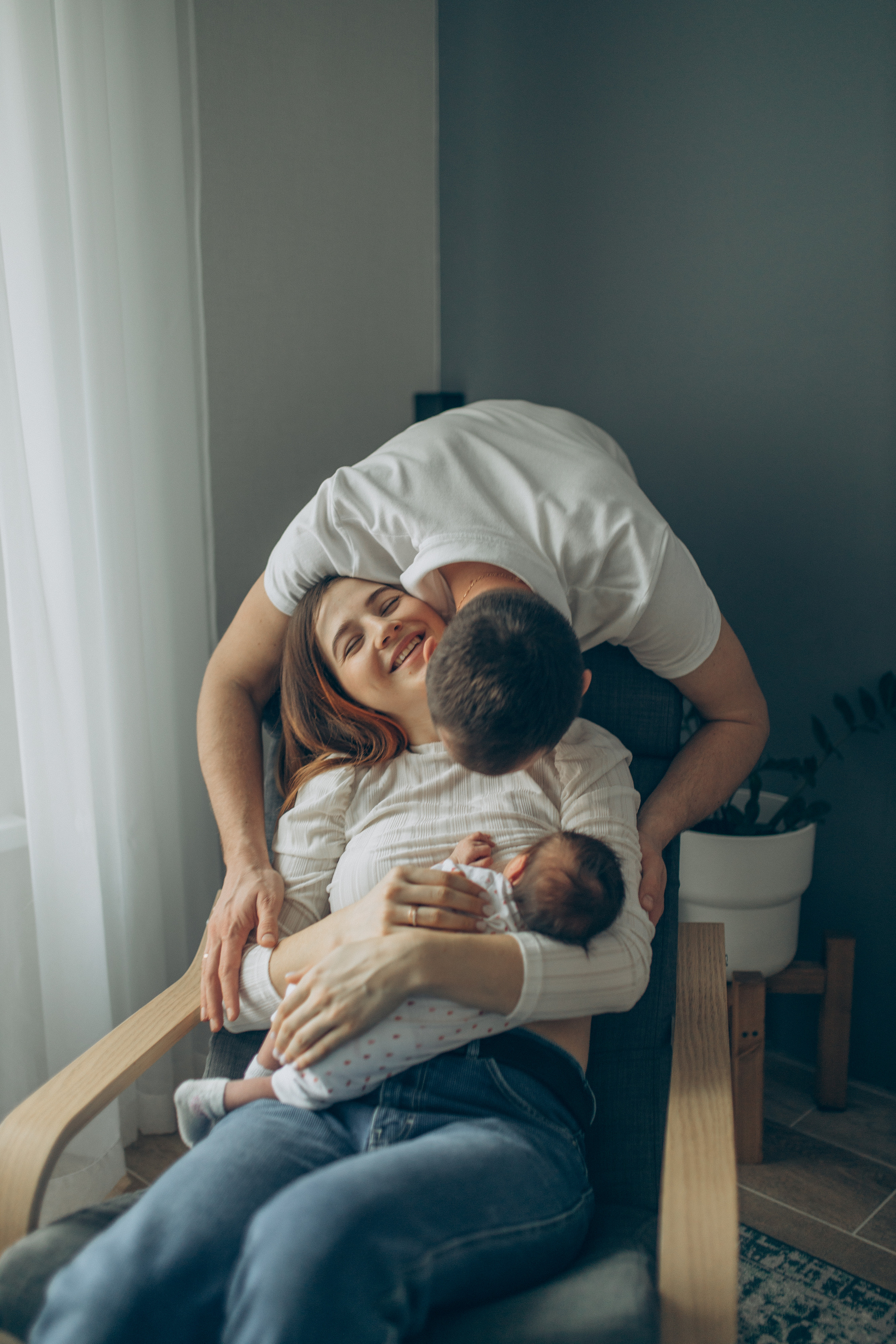 Саша и семья. Семейный фотограф и фотограф на роды в Ростове-на-Дону Мухина Виктория