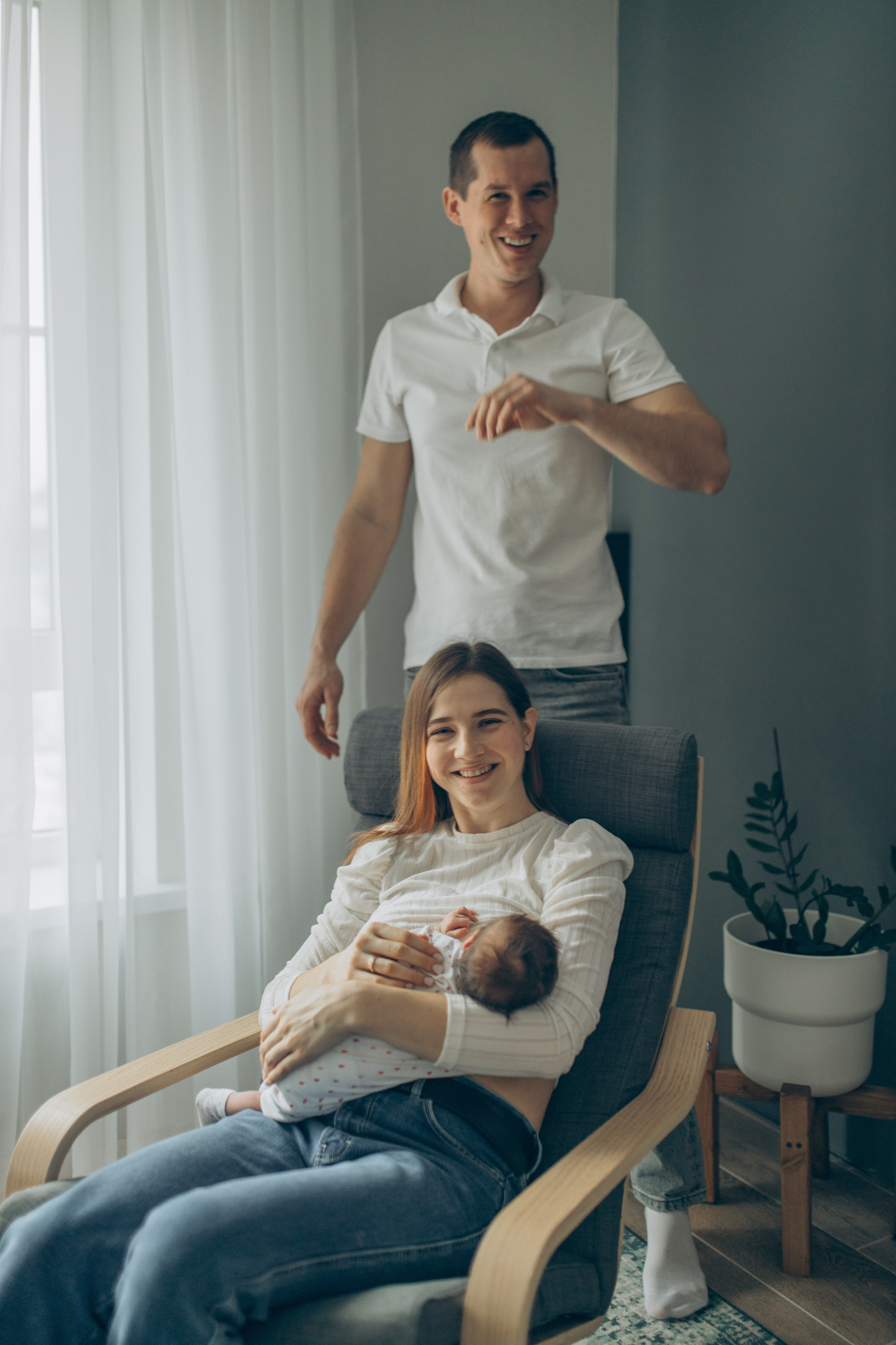 Саша и семья. Семейный фотограф и фотограф на роды в Ростове-на-Дону Мухина Виктория