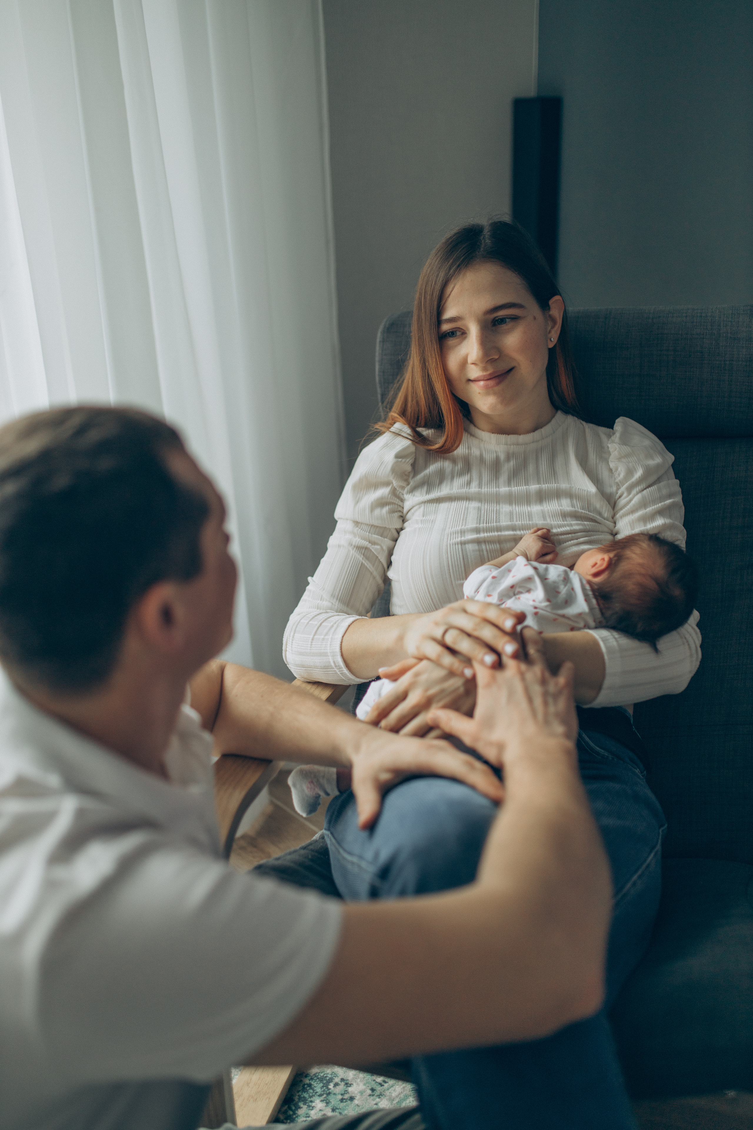 Саша и семья. Семейный фотограф и фотограф на роды в Ростове-на-Дону Мухина Виктория