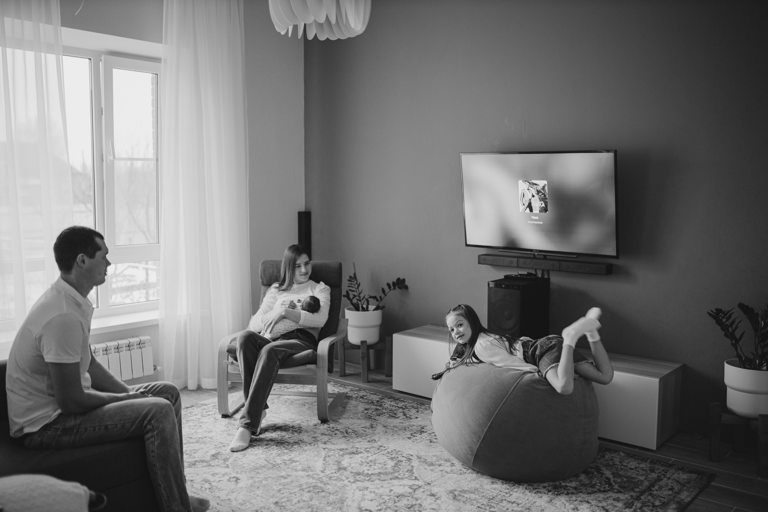 Саша и семья. Семейный фотограф и фотограф на роды в Ростове-на-Дону Мухина Виктория