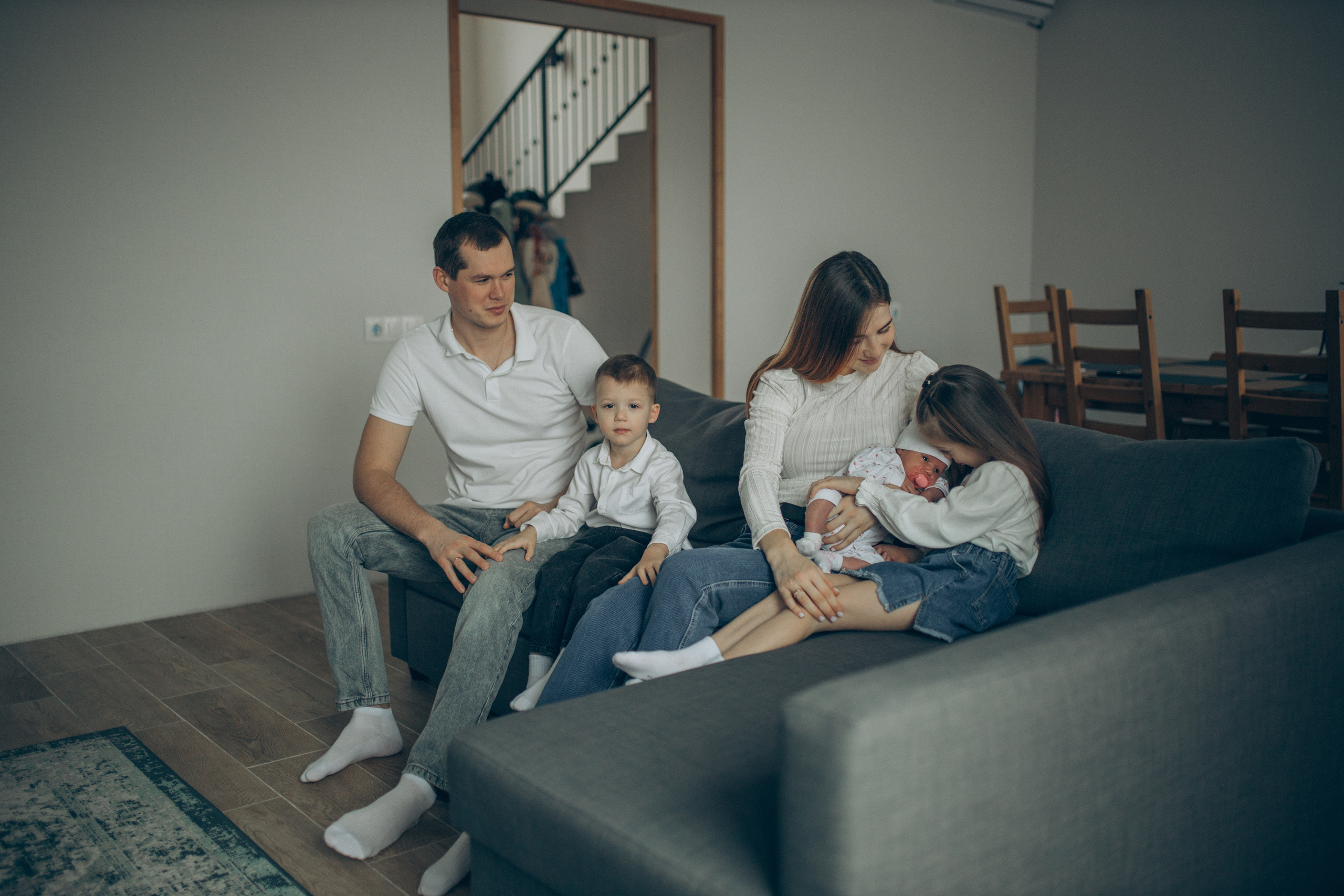 Саша и семья. Семейный фотограф и фотограф на роды в Ростове-на-Дону Мухина Виктория