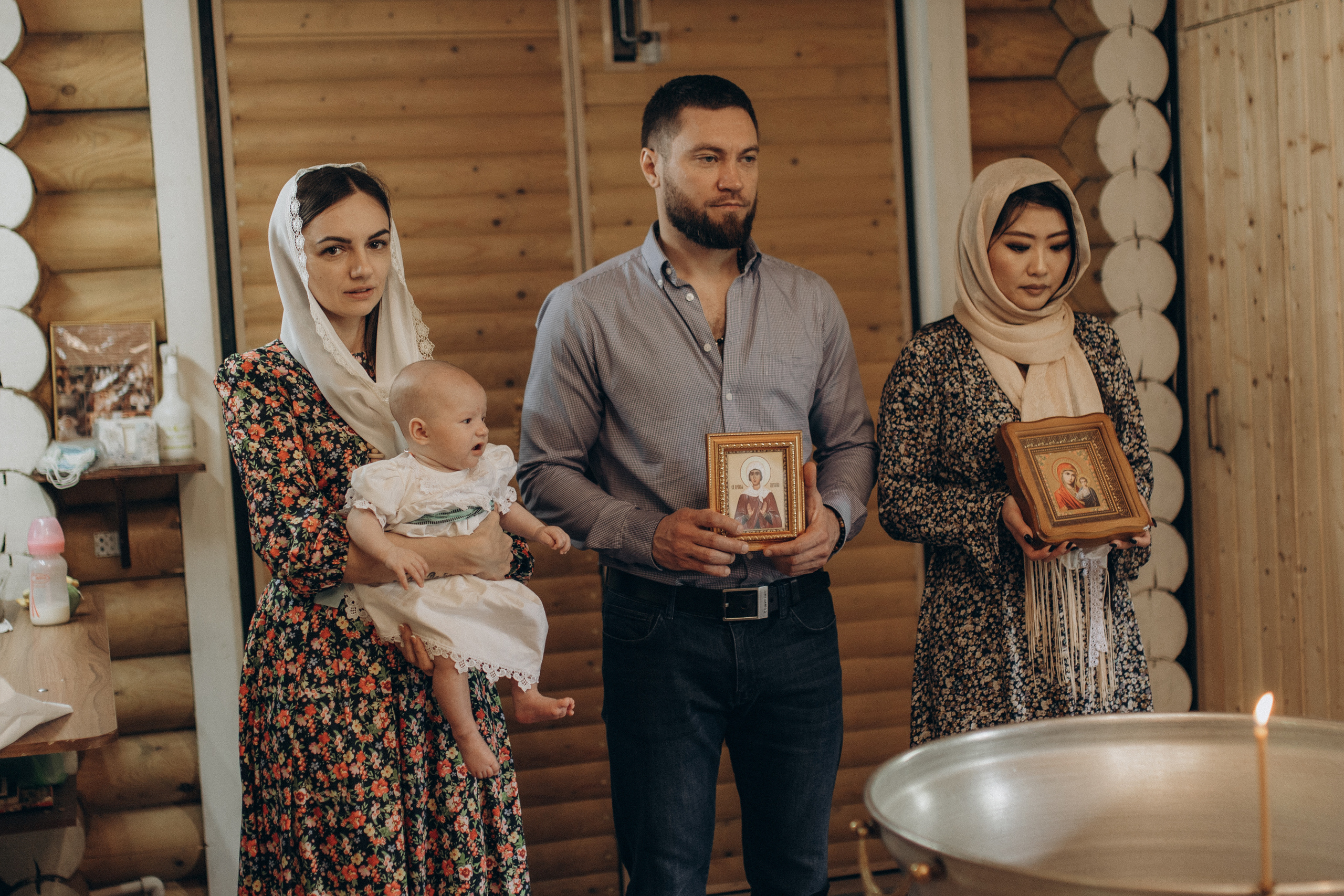 Крещение Амелии. Семейный фотограф и фотограф на роды в Ростове-на-Дону Мухина Виктория