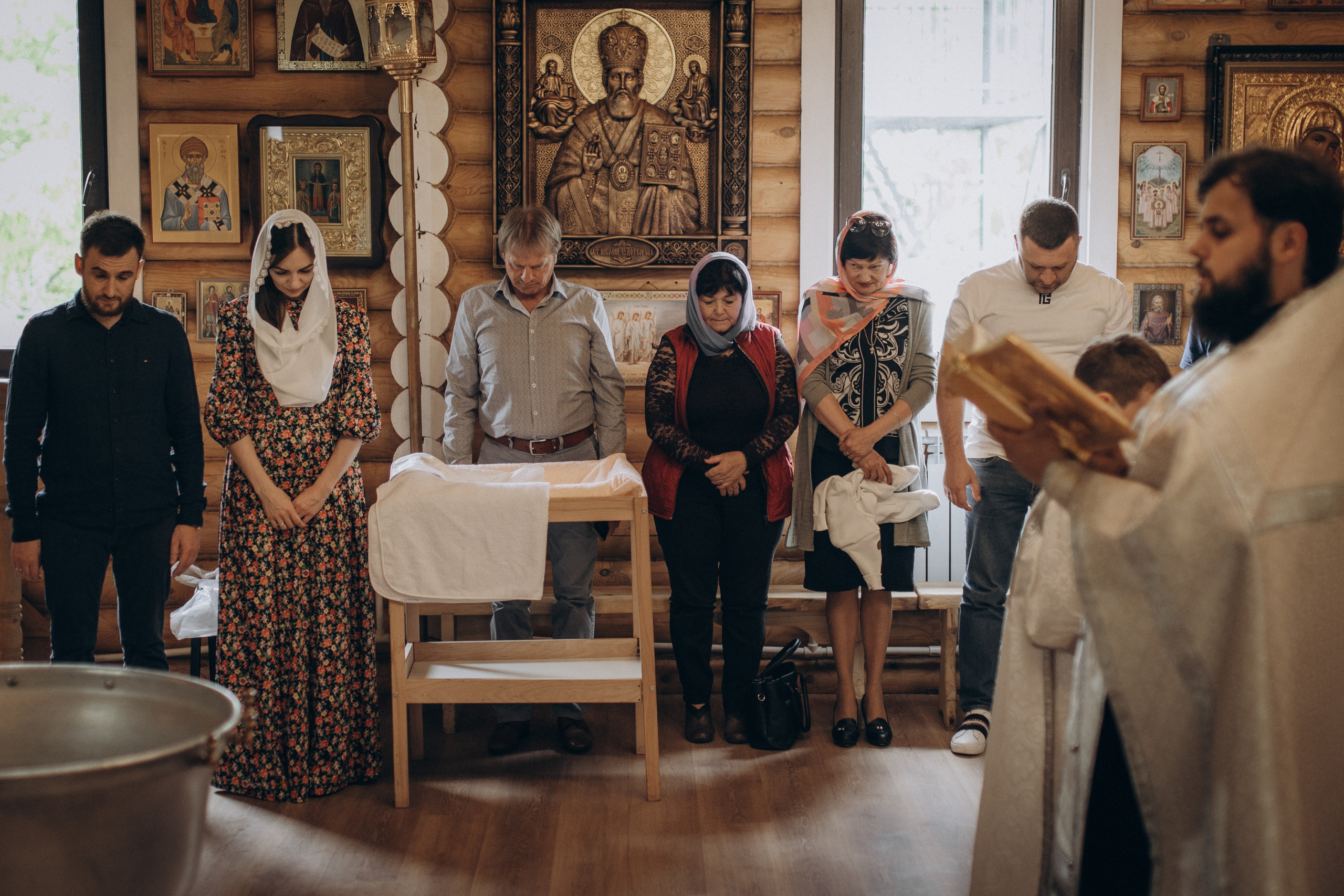 Крещение Амелии. Семейный фотограф и фотограф на роды в Ростове-на-Дону Мухина Виктория