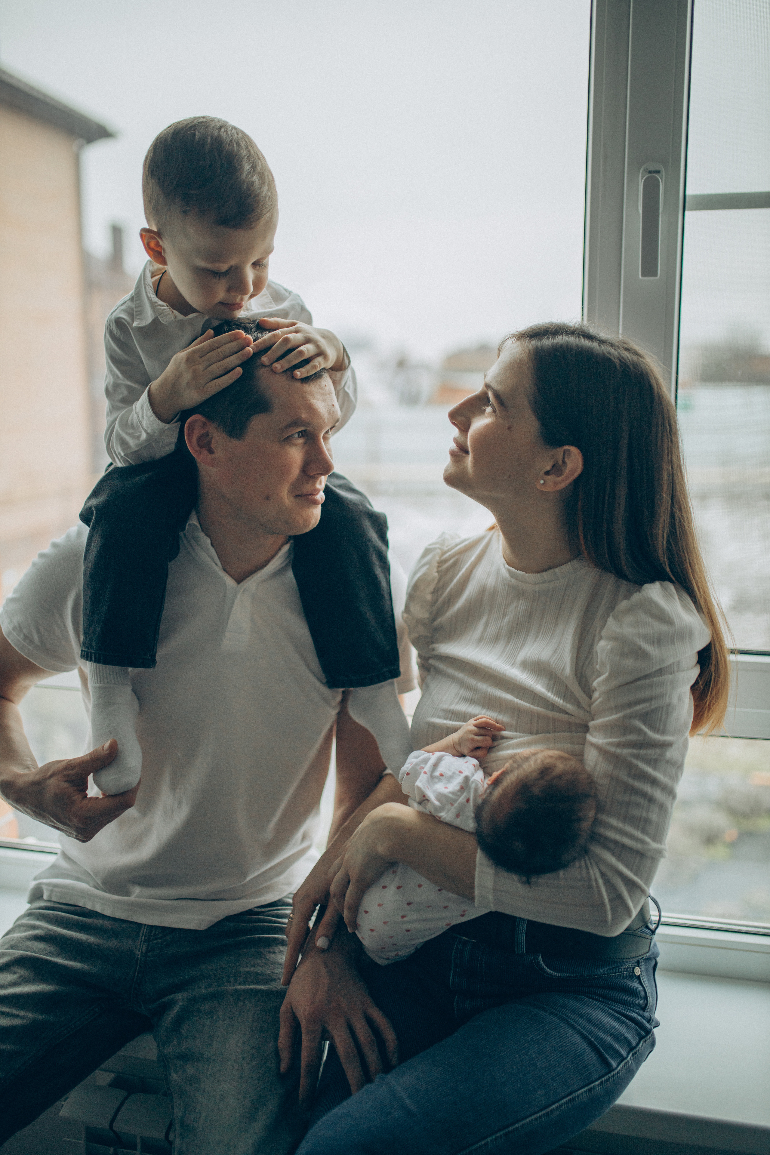 Саша и семья. Семейный фотограф и фотограф на роды в Ростове-на-Дону Мухина Виктория