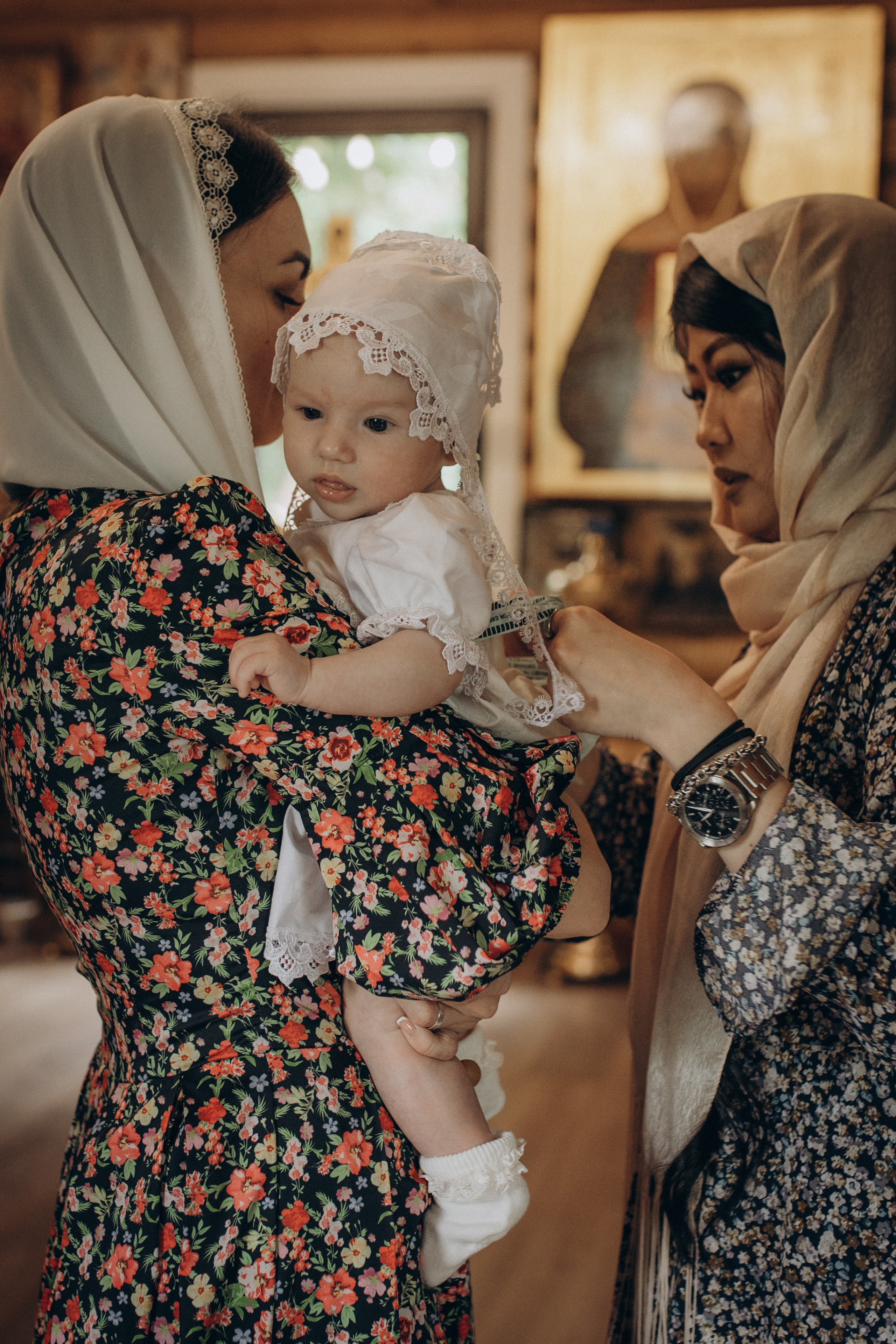 Крещение Амелии. Семейный фотограф и фотограф на роды в Ростове-на-Дону Мухина Виктория