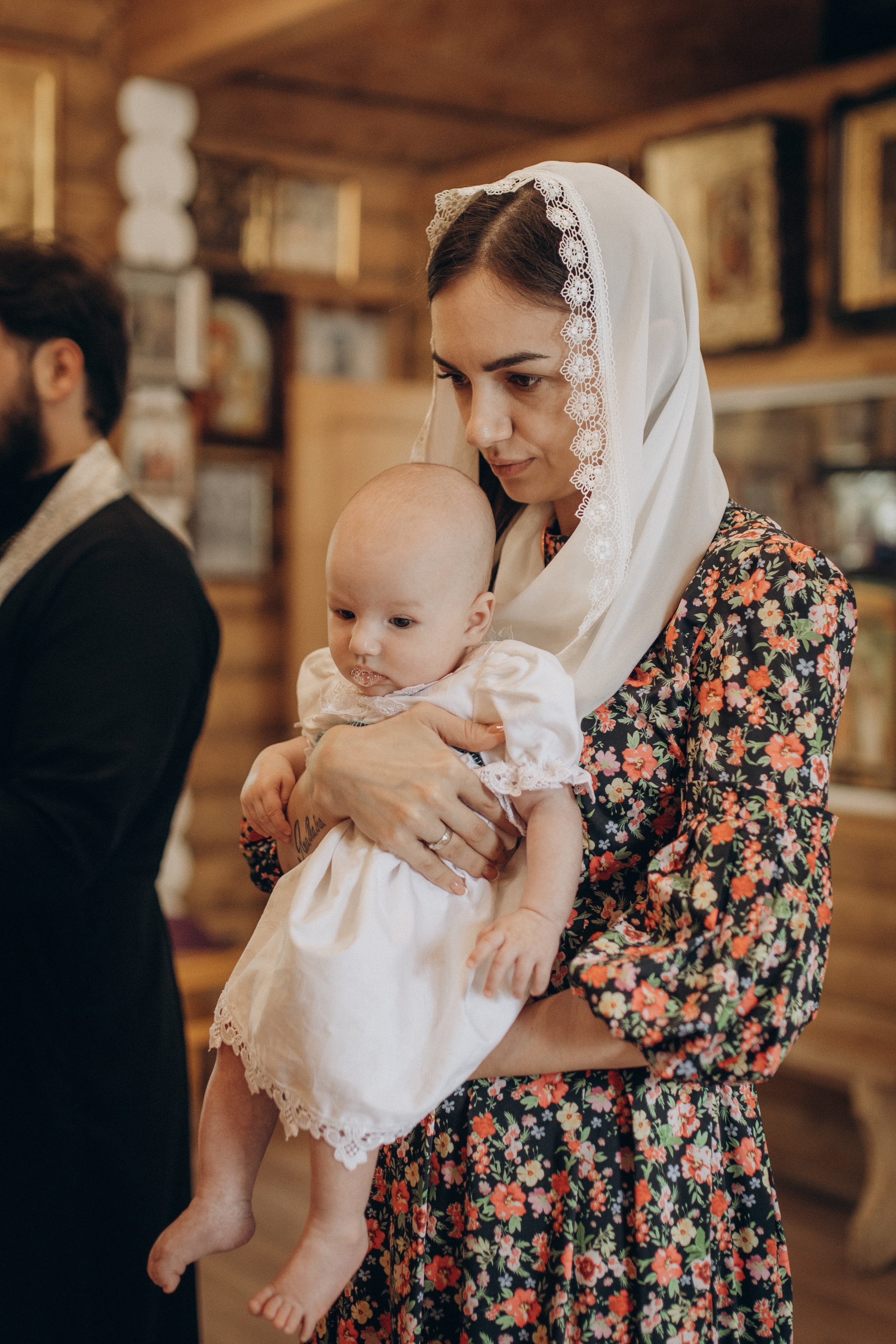 Крещение Амелии. Семейный фотограф и фотограф на роды в Ростове-на-Дону Мухина Виктория