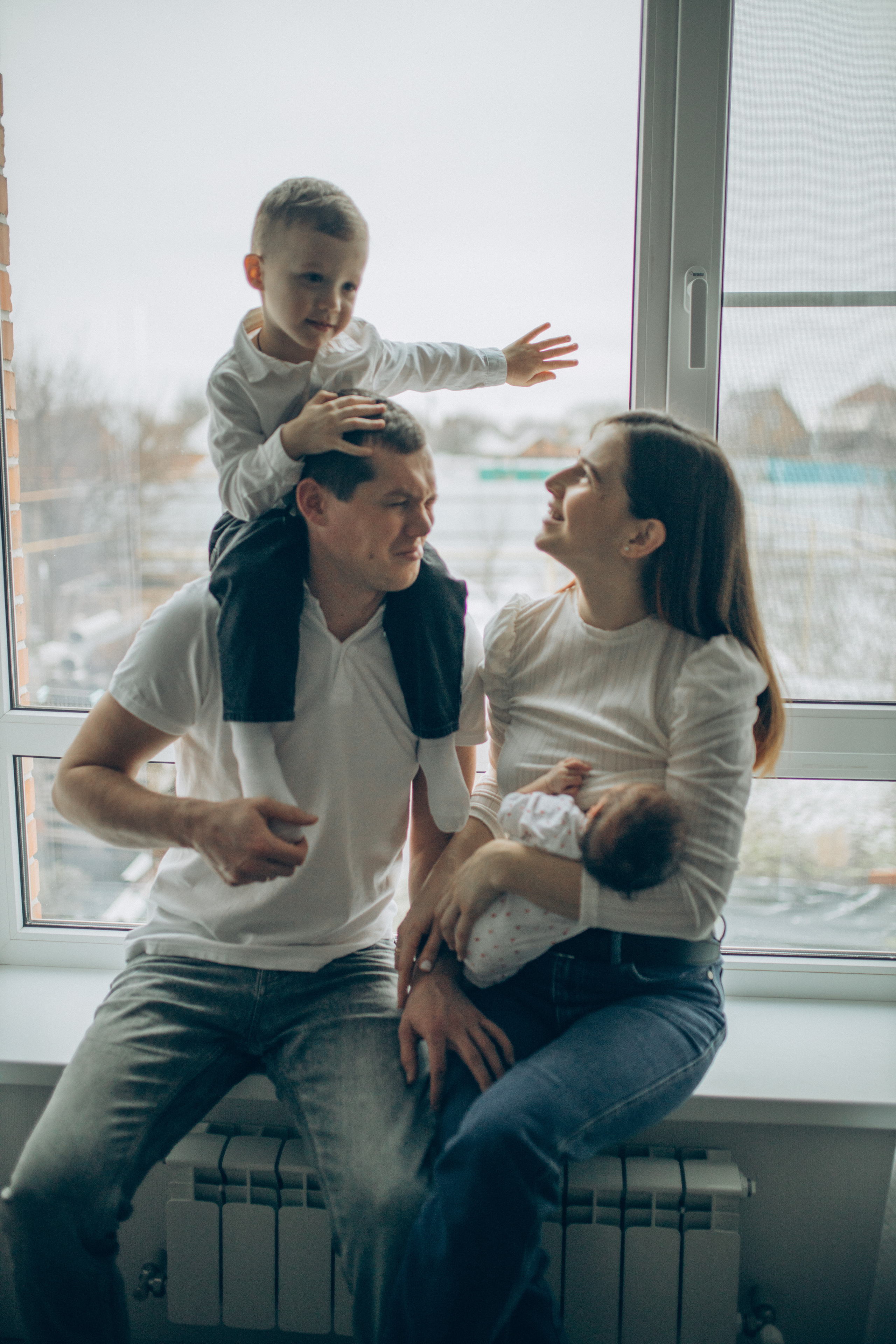 Саша и семья. Семейный фотограф и фотограф на роды в Ростове-на-Дону Мухина Виктория