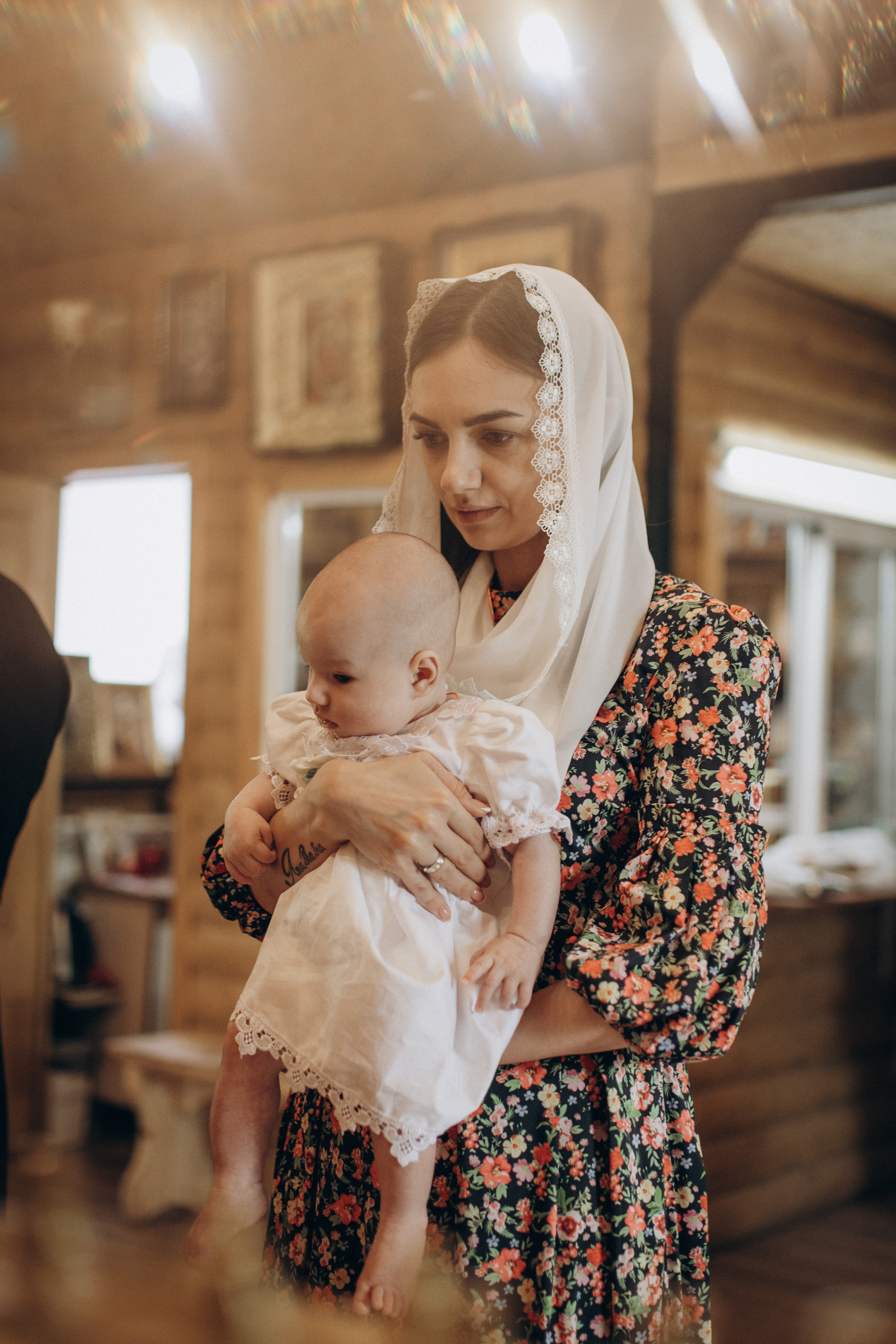 Крещение Амелии. Семейный фотограф и фотограф на роды в Ростове-на-Дону Мухина Виктория