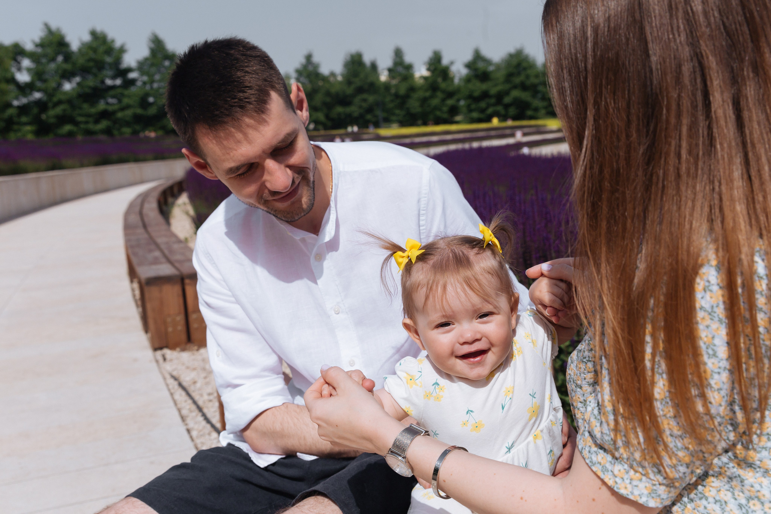 Семейная прогулка в парке. Фотограф Анастасия Багдасарян