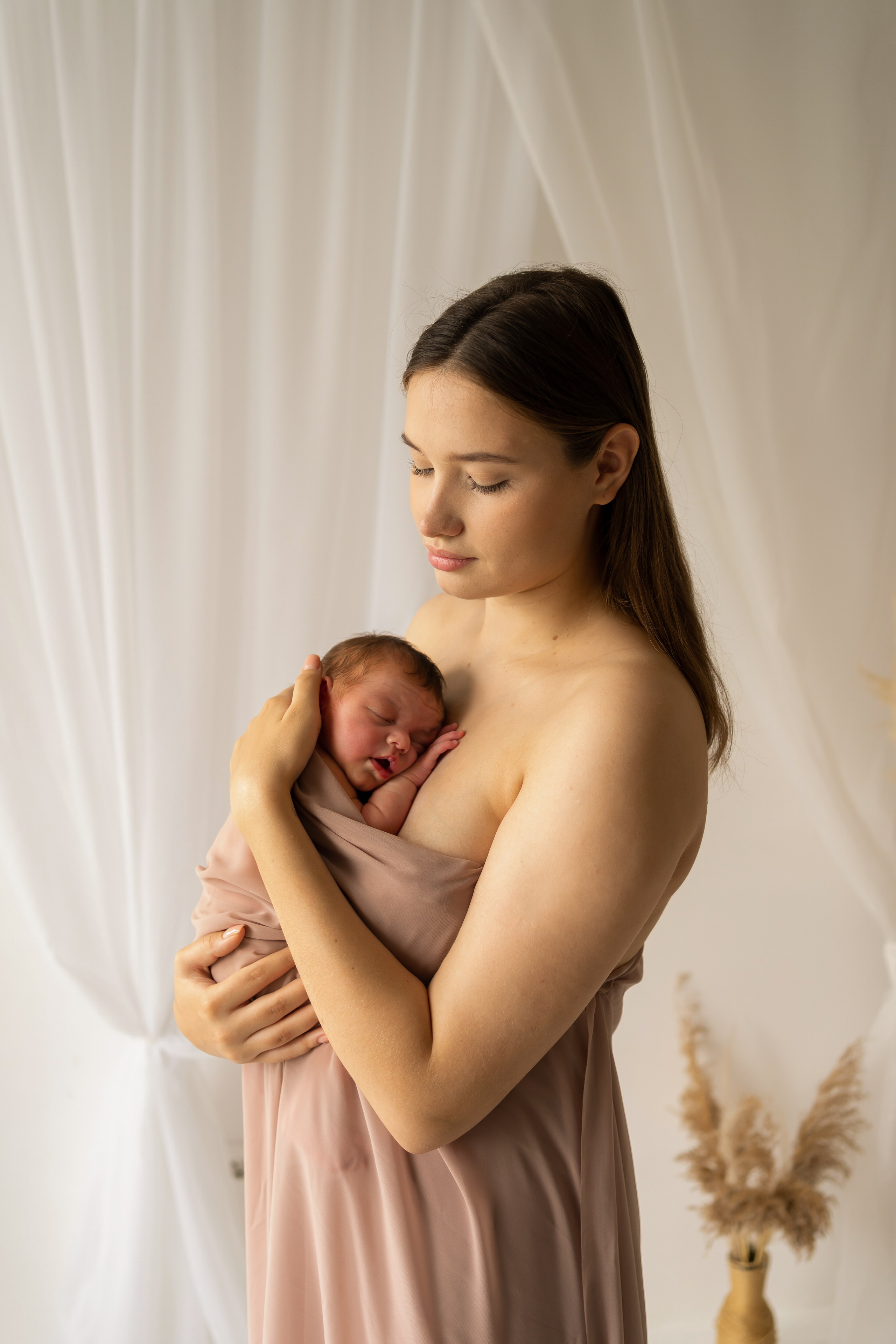 До и после. Фотограф новорожденных в Калининграде Юлия Бороданова