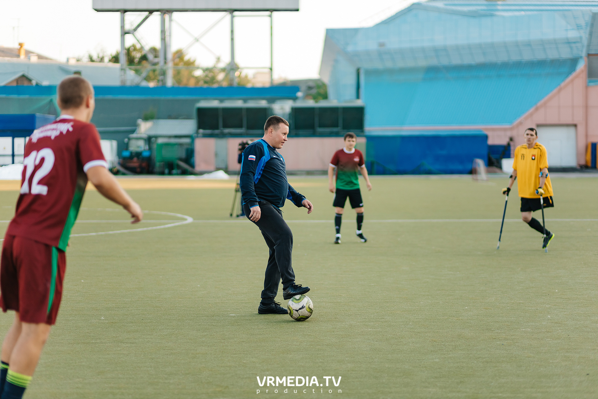 Товарищеская встреча: клуб «Сибиряк» и ООО «Мануфактура»