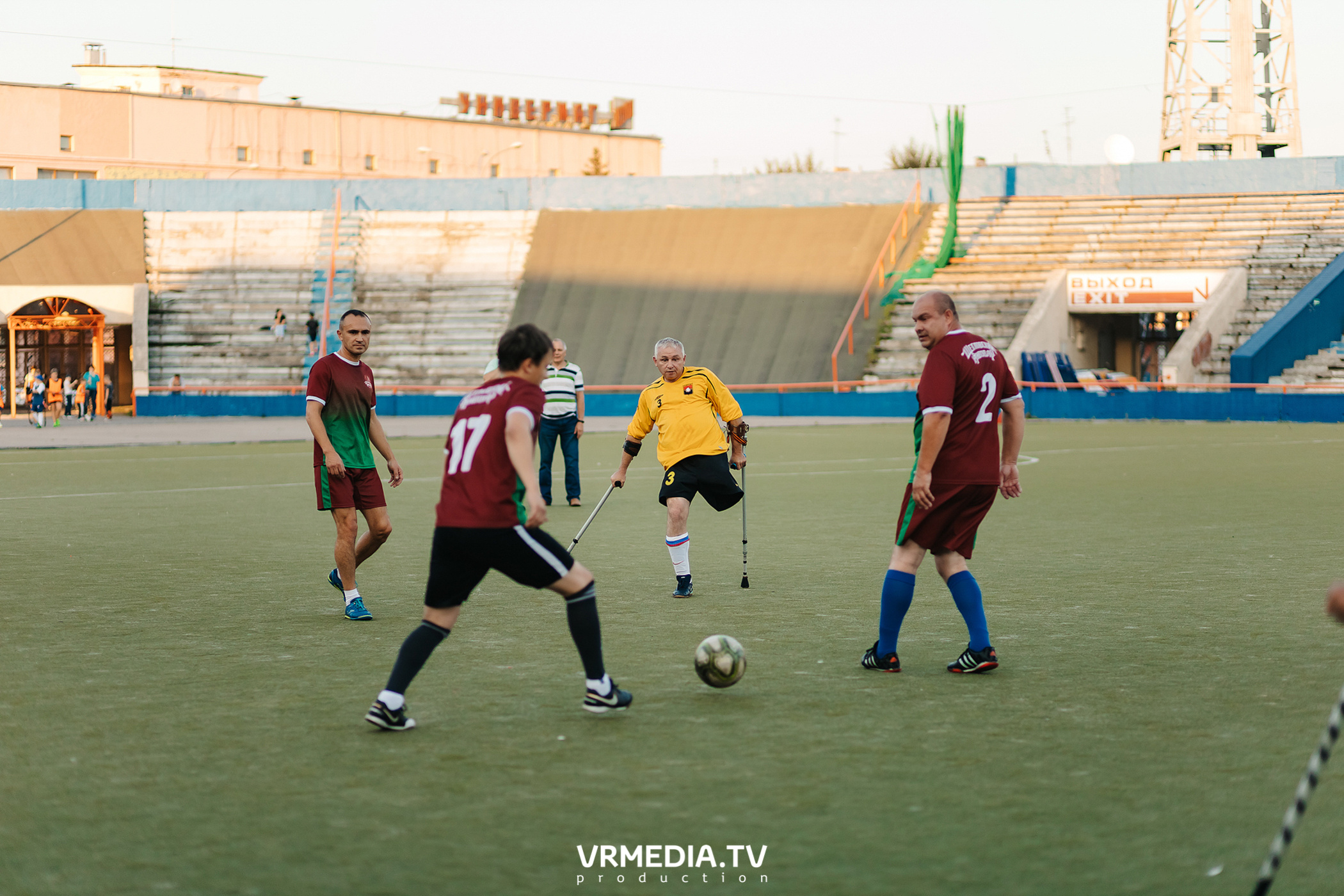 Товарищеская встреча: клуб «Сибиряк» и ООО «Мануфактура»