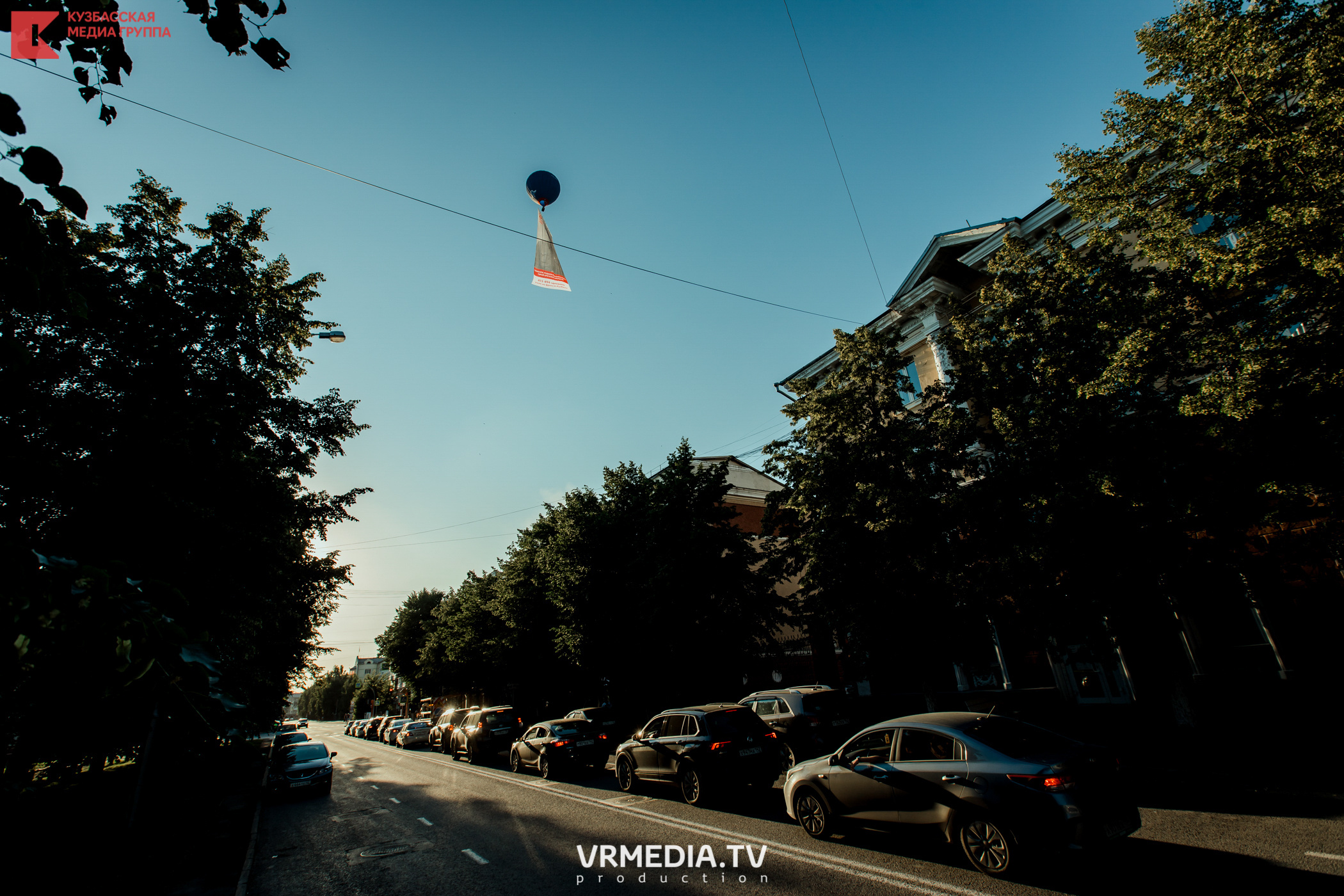 Запуск воздушный шаров. Герой Брестской крепости