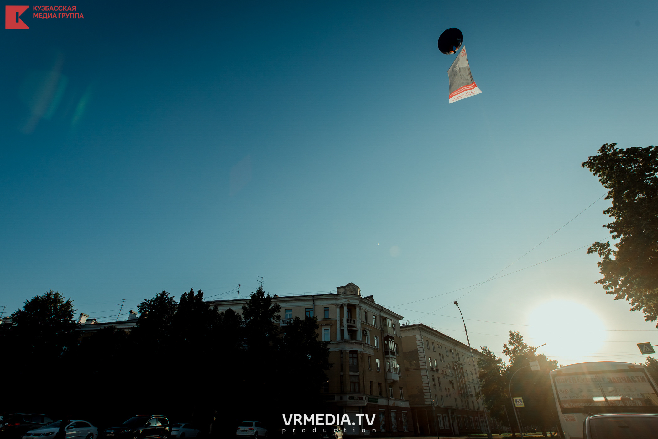 Запуск воздушный шаров. Герой Брестской крепости