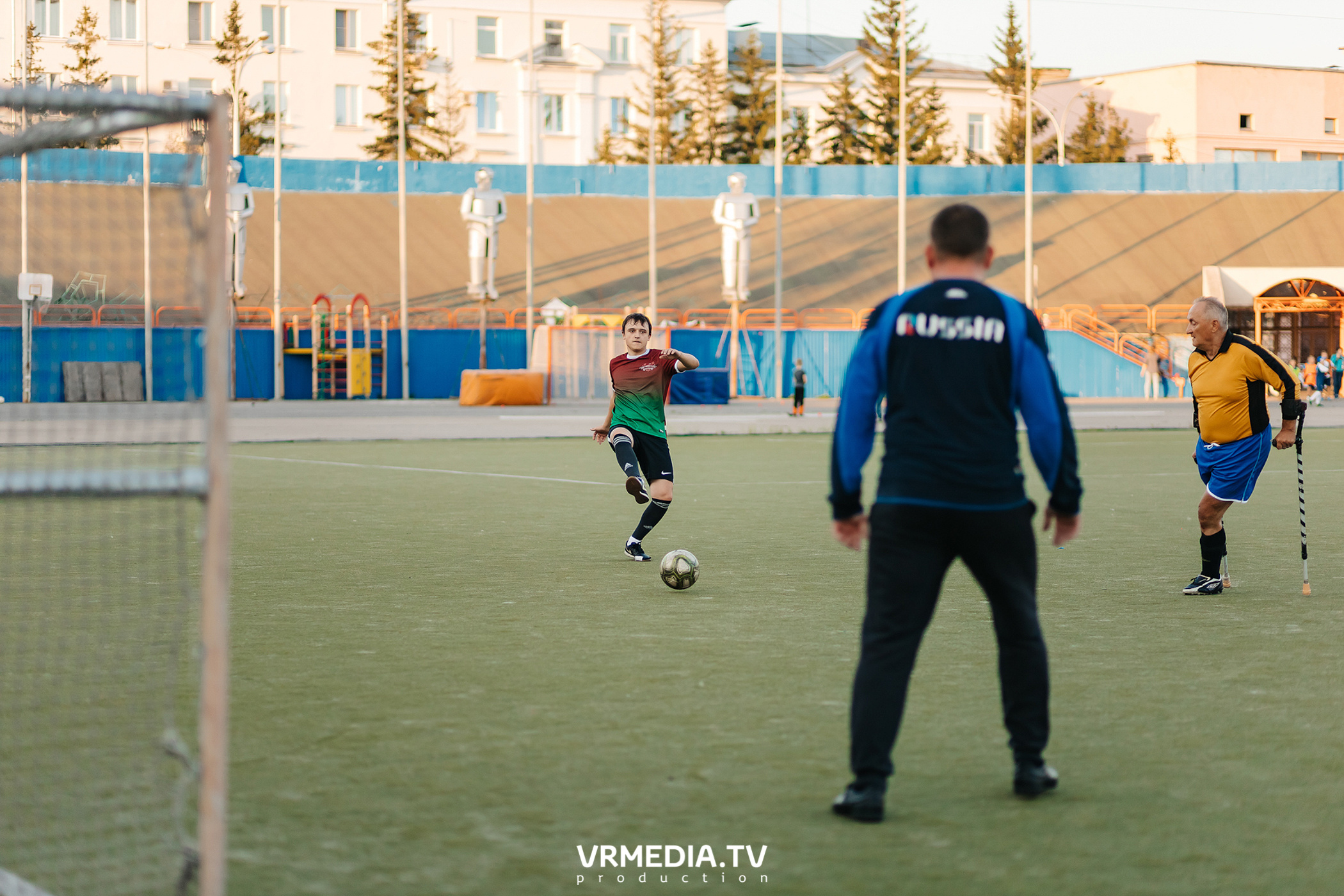 Товарищеская встреча: клуб «Сибиряк» и ООО «Мануфактура»