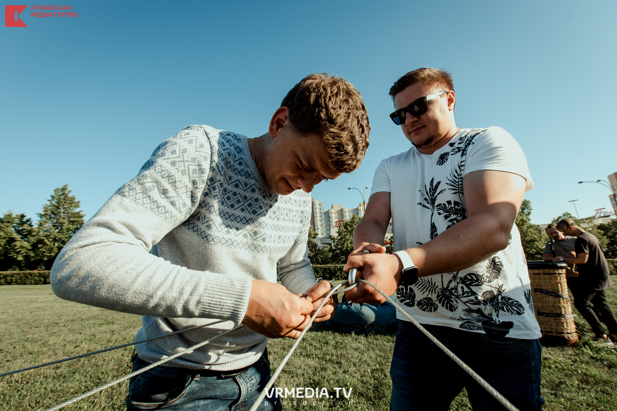 Запуск воздушный шаров. Герой Брестской крепости