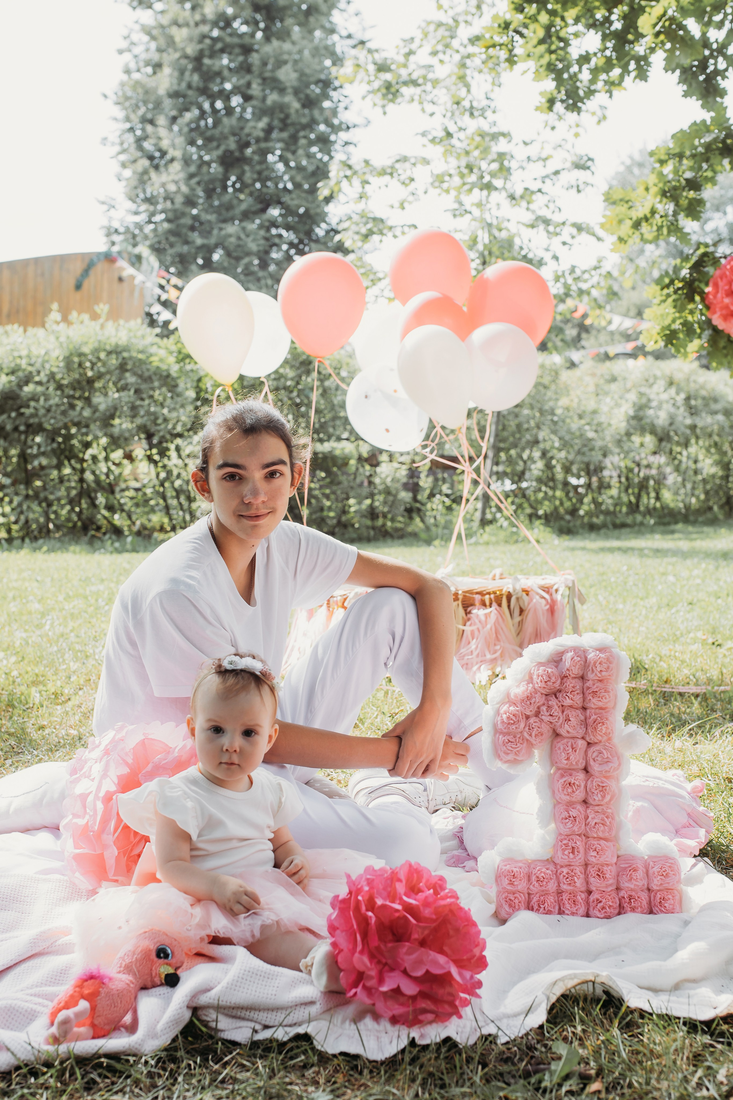 Анечке годик. Семейный и домашний фотограф в Москве и МО Королева Валерия