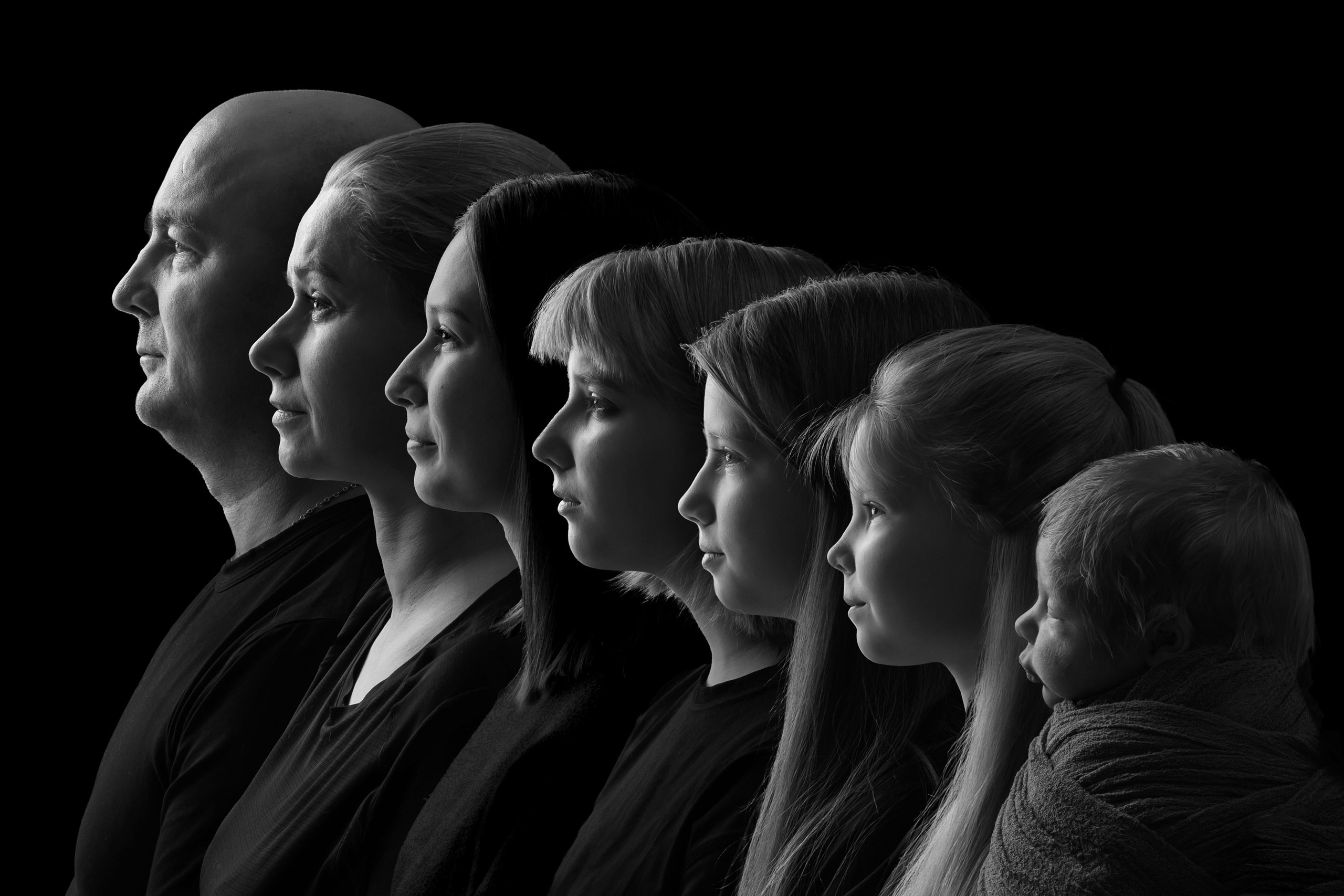 Портрет поколений. Фотограф новорожденных в Норильске Виктория Шагалиева