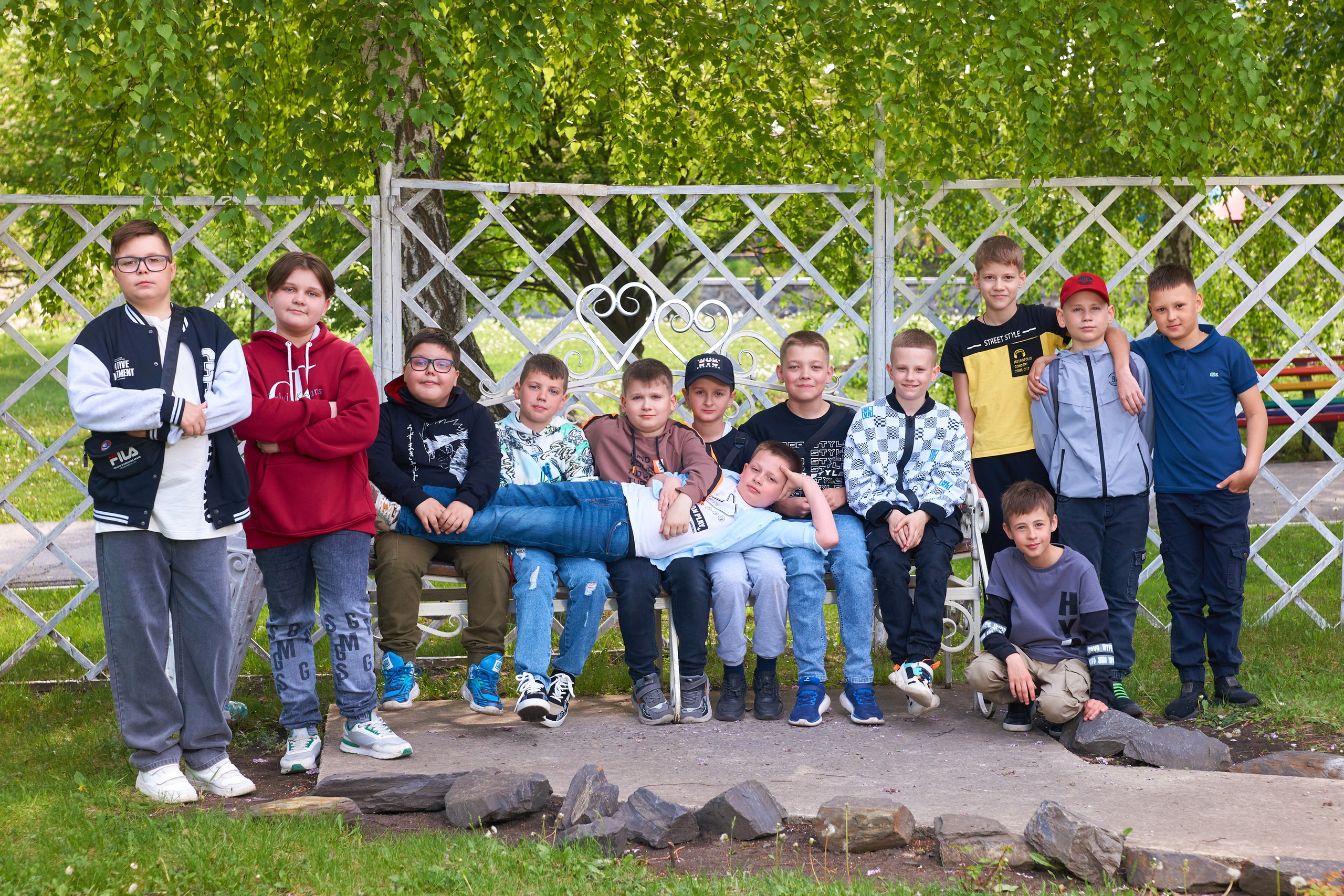 Съёмка в парке весной. 4 класс. 2024. Childrenfoto.ru