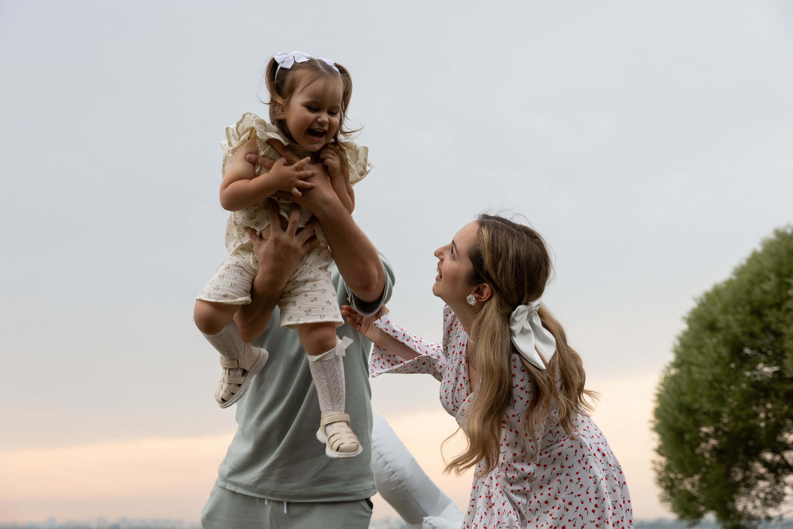 Денис, Наталья и София. Семейный и свадебный фотограф в Челябинске Мария Леонтьева