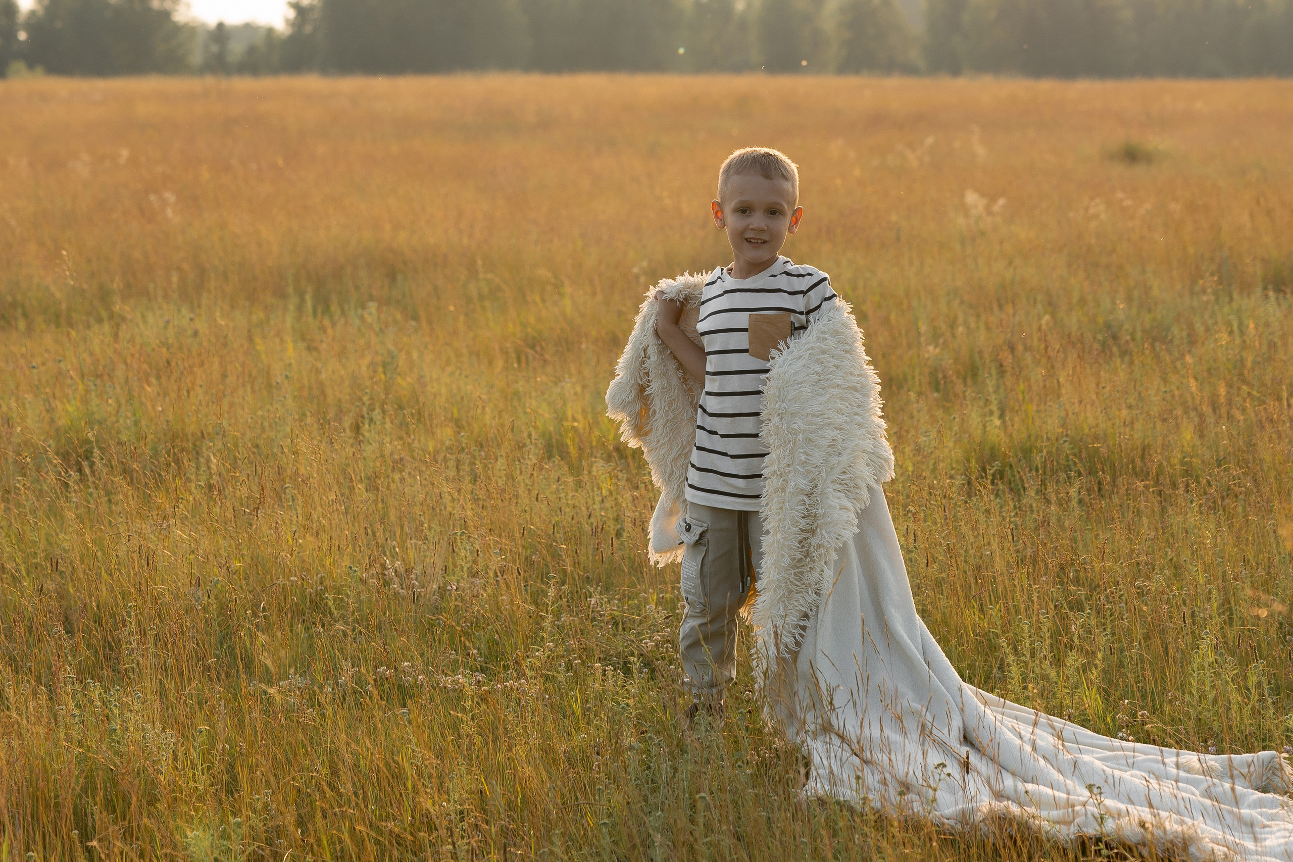 В поле. Семейный и свадебный фотограф в Челябинске Мария Леонтьева
