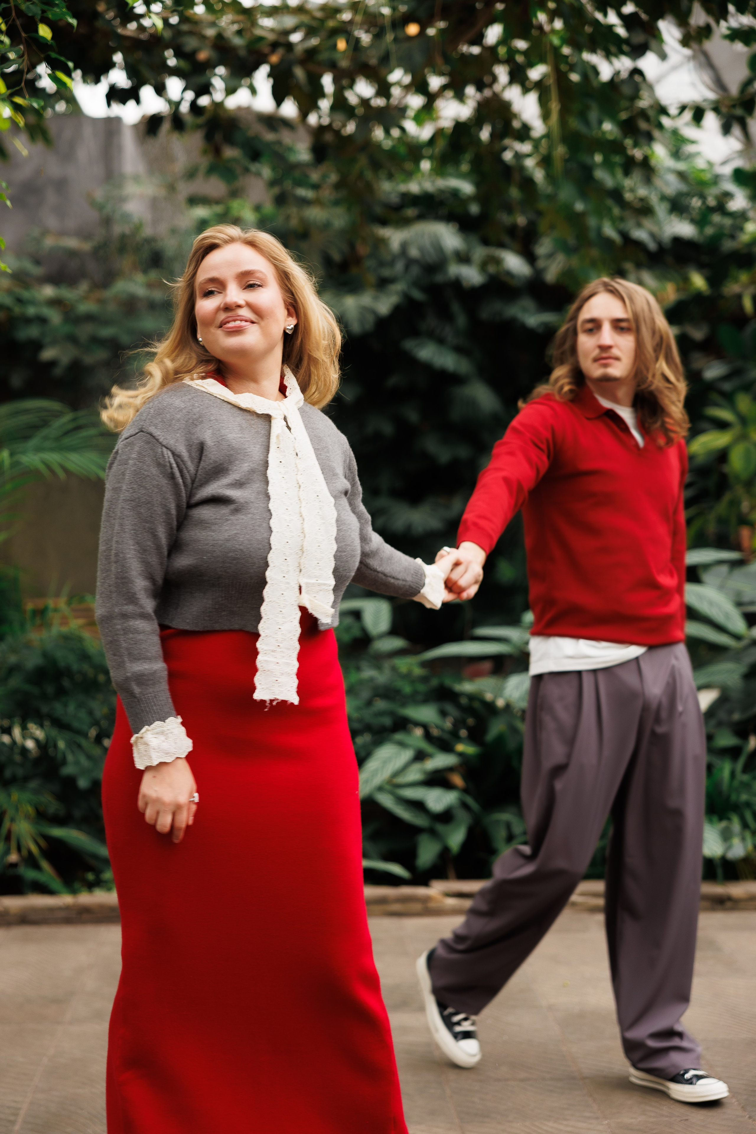 Предложение в оранжерее. Свадебный и семейный фотограф в Москве Красинская Мария