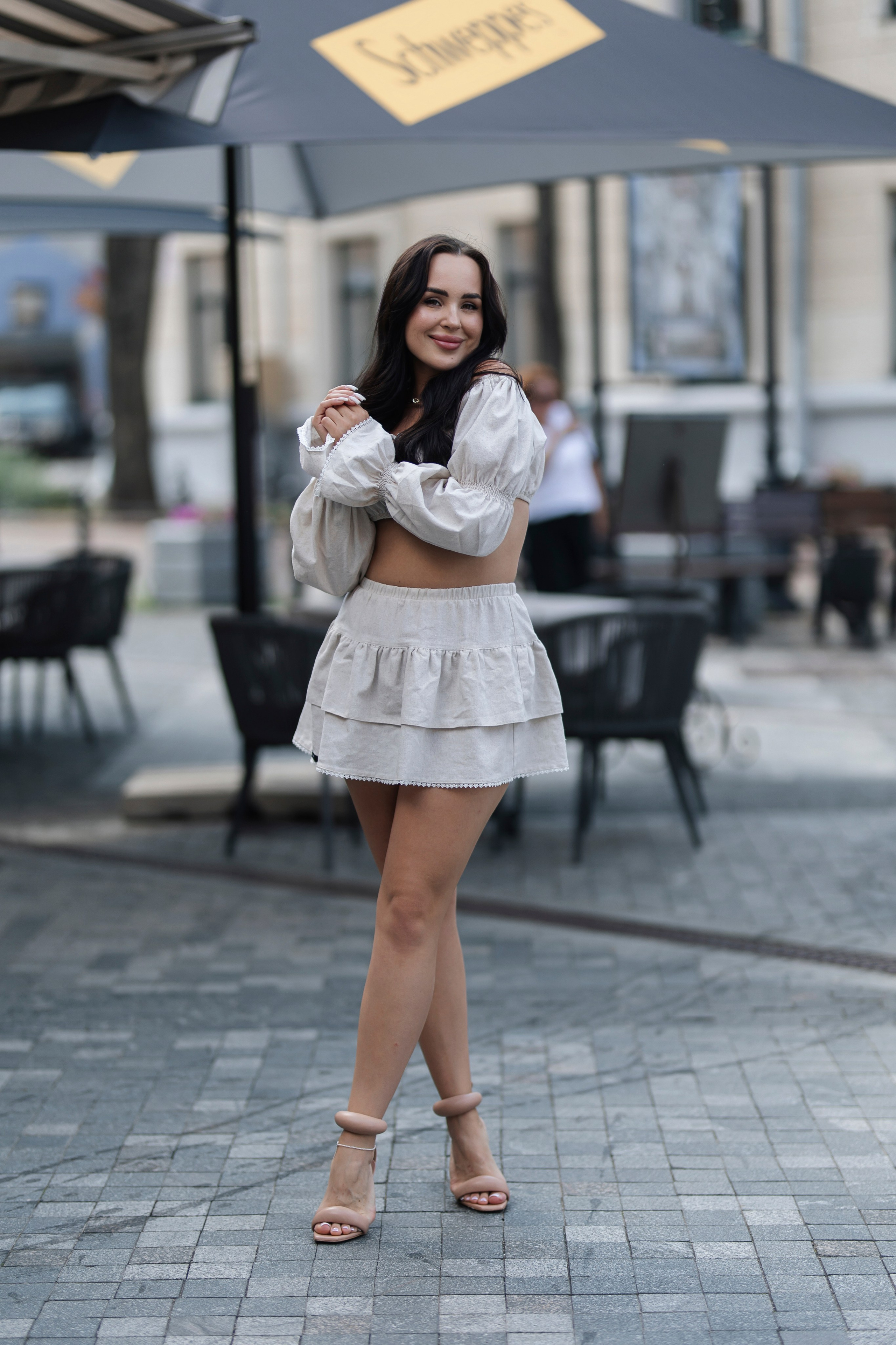 Уличная летняя съёмка для Насти в Минске