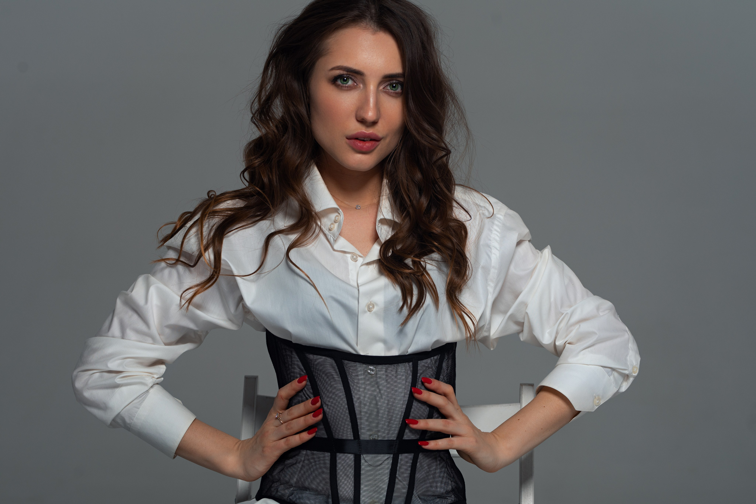 Съемка с Анастасией на циклораме в формате для «себя»