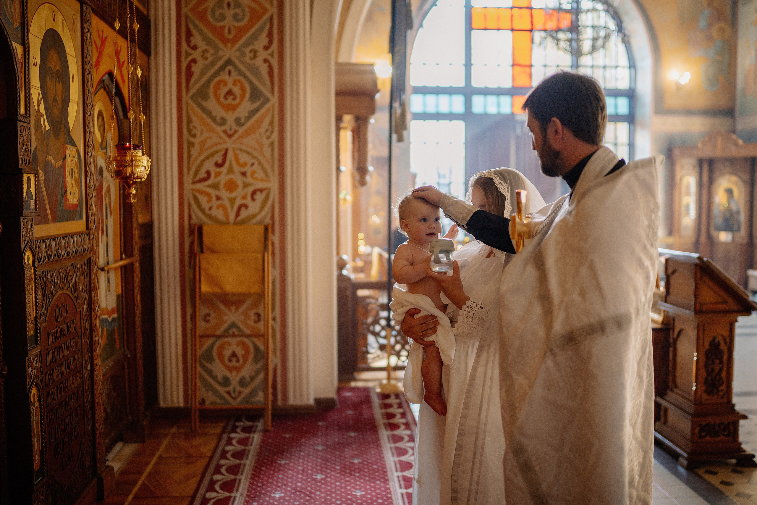 Крещение Красимиры. Фотограф на Крещение и Венчание в Красноярске Рамазанова Юлия